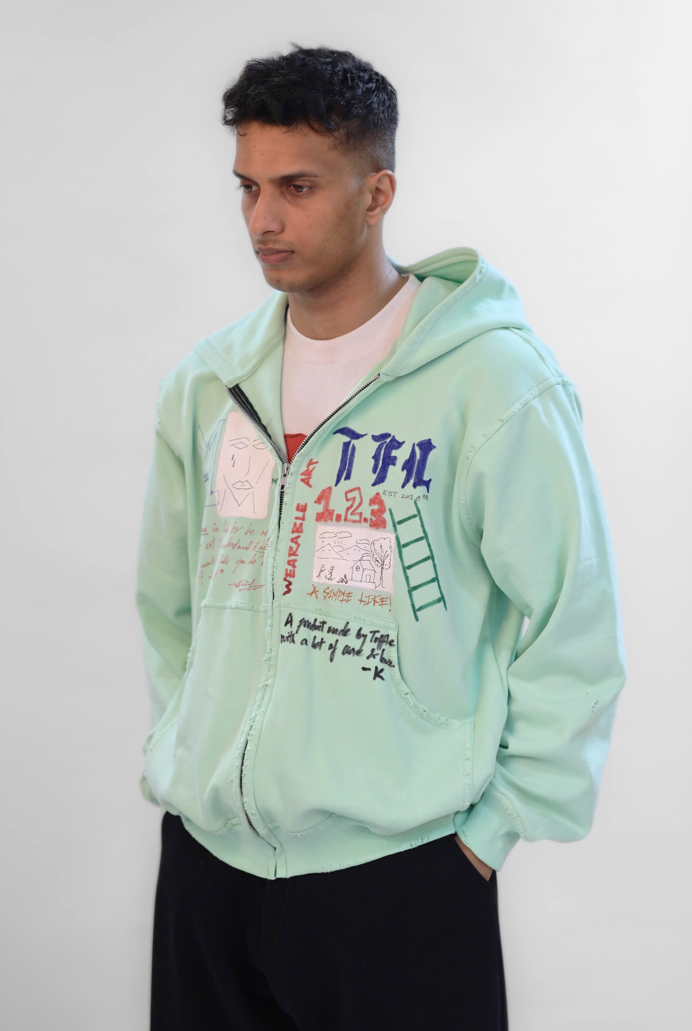 Modern Art 1 Hoodie