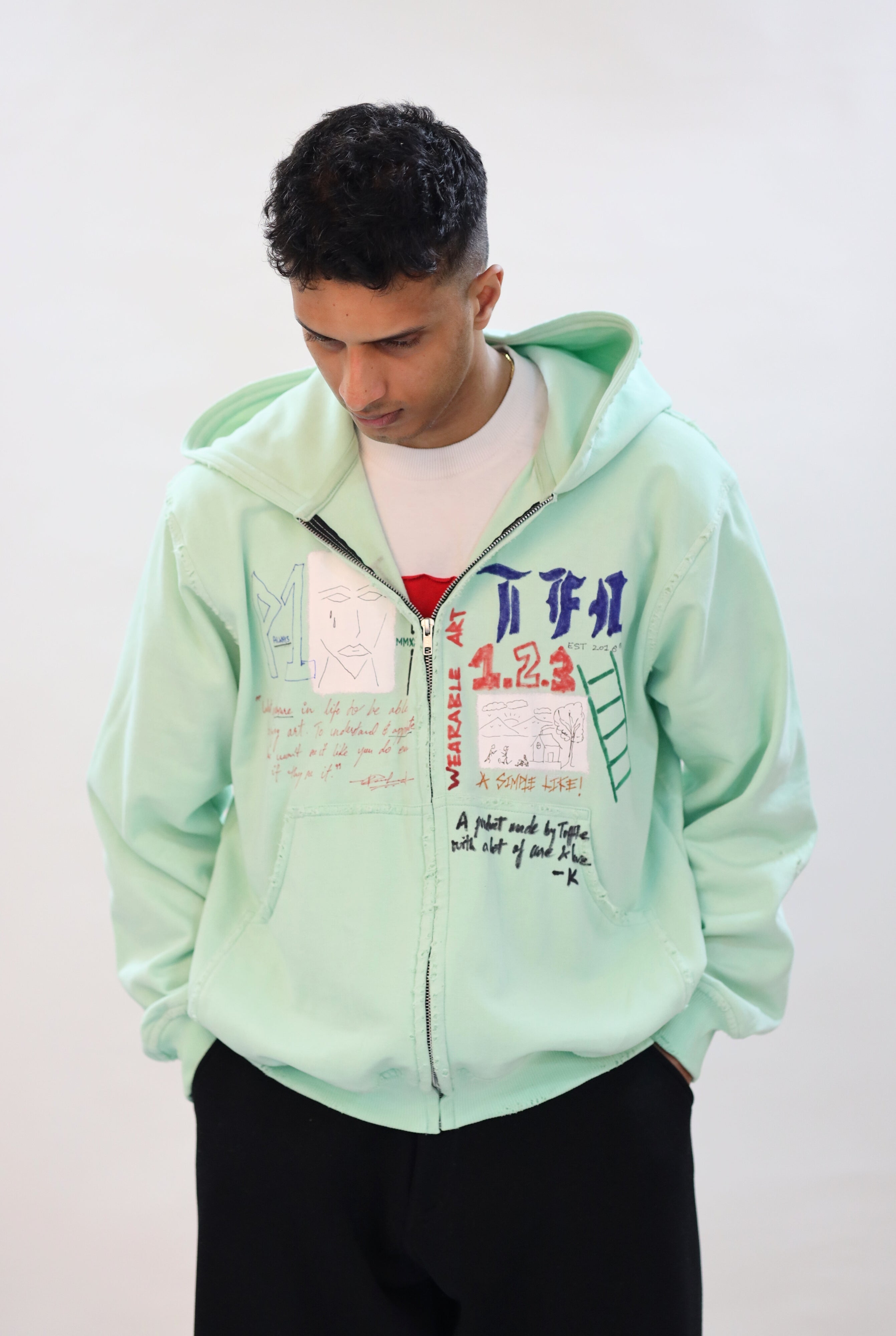 Modern Art 1 Hoodie