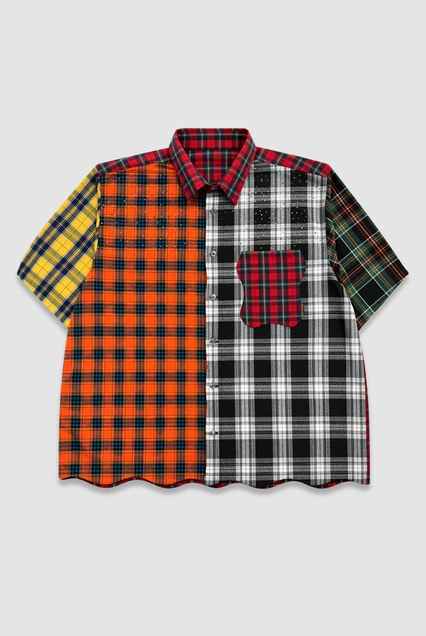 Toffle Wavy Check Shirt