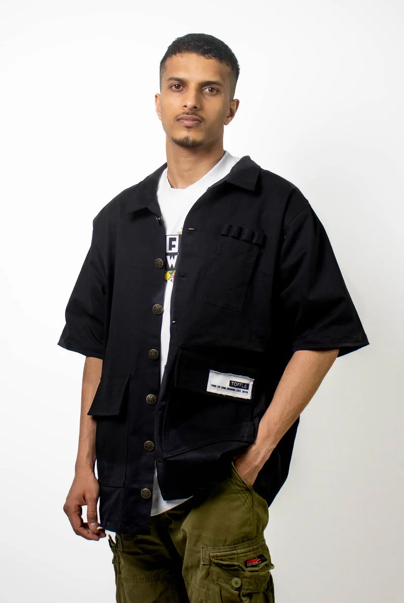 Sample Workwear Black Shirt