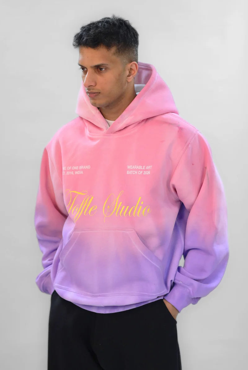 Sample Dyed Lavender Hoodie