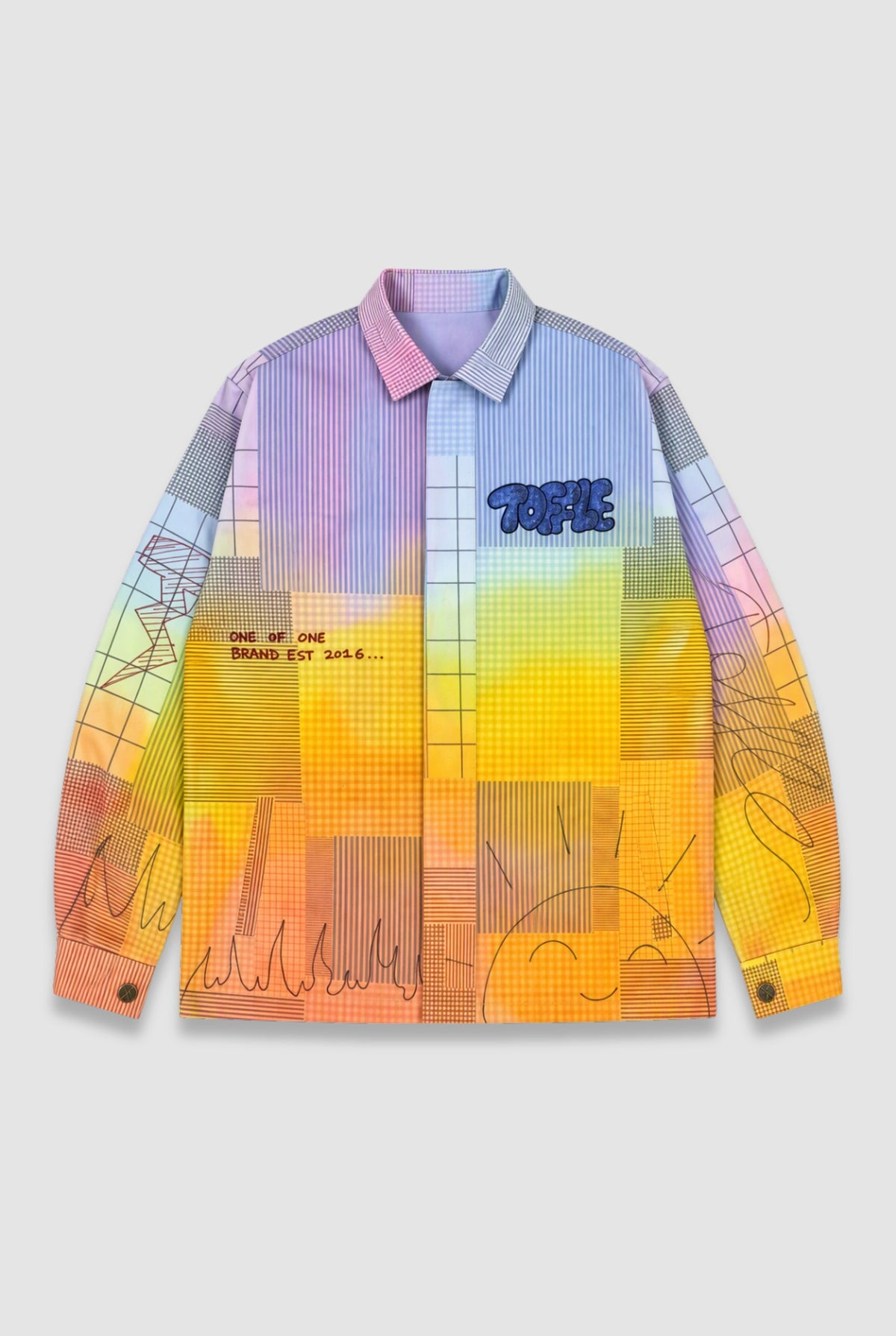 Sample Check Doodle Jacket