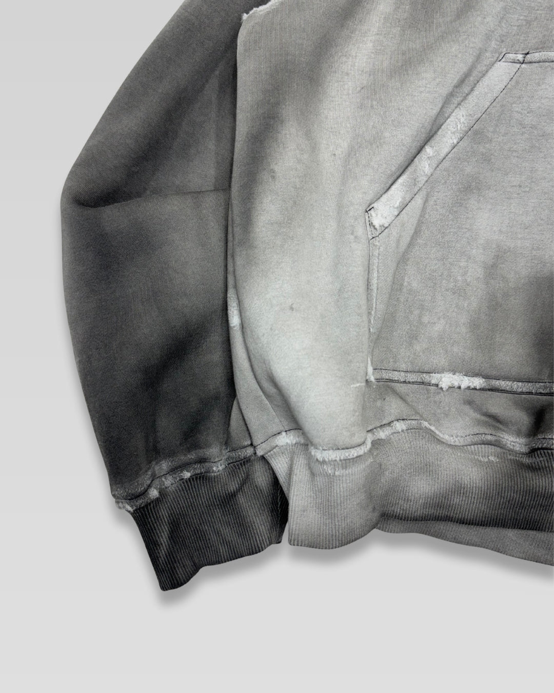 Hand Dyed Fleece Hoodie