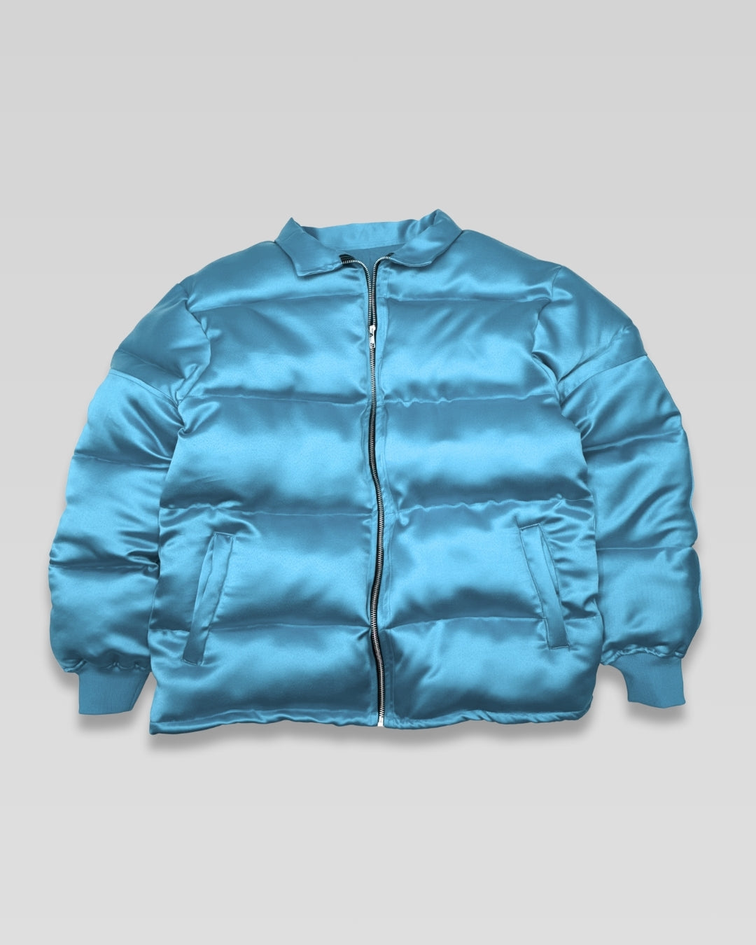 Satin Puffer Jacket
