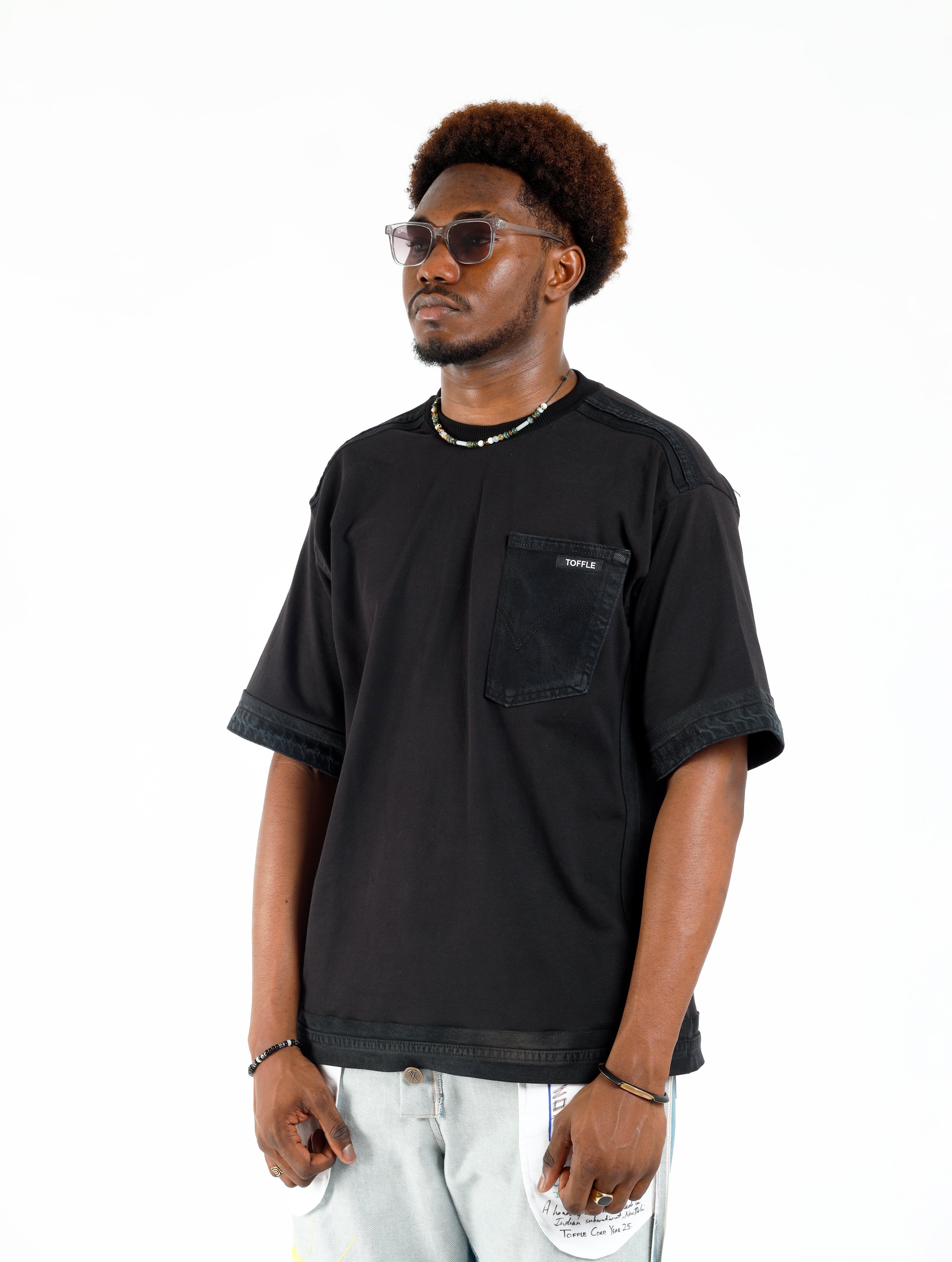Black Denim T-shirt