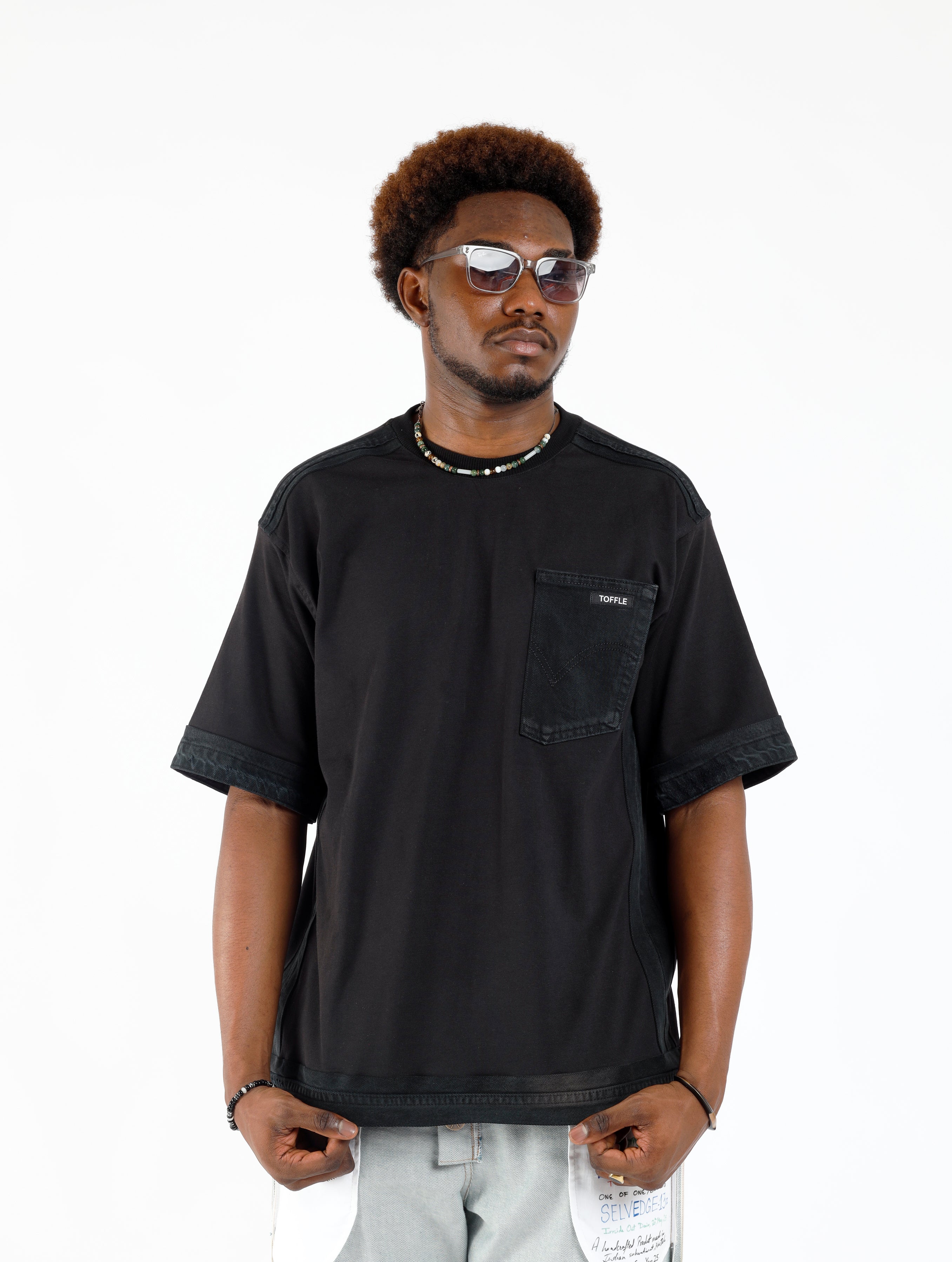 Black Denim T-shirt
