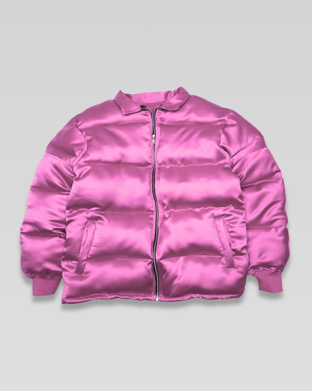 Satin Puffer Jacket