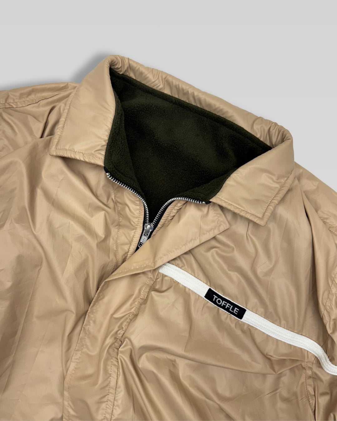 Nylon Athletic Bomber Jacket