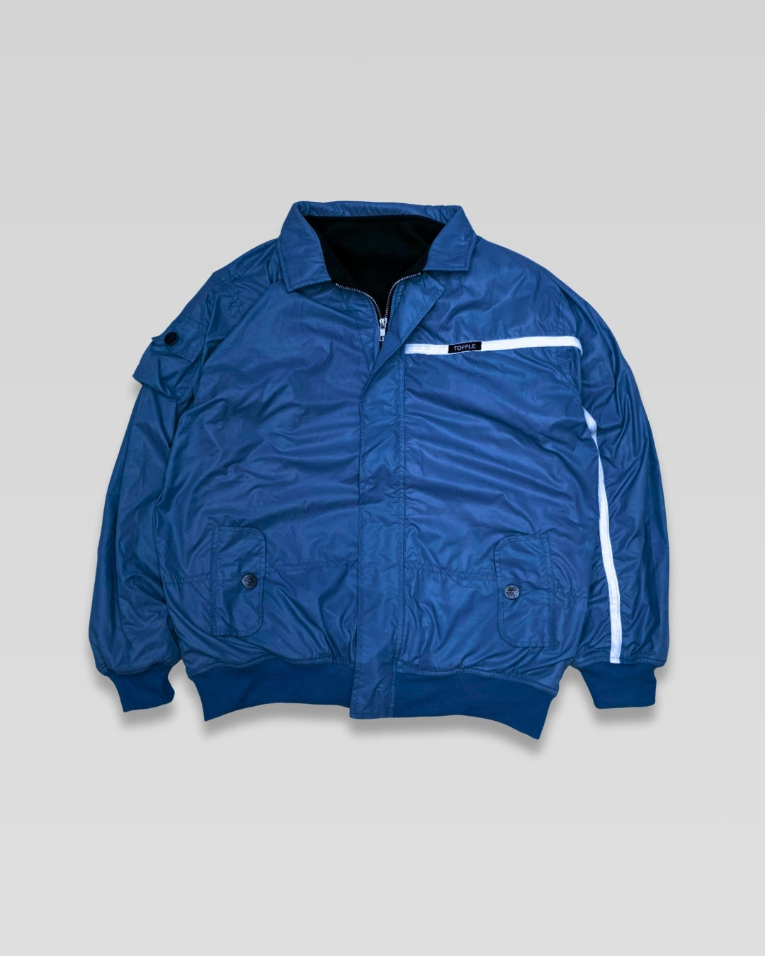 Nylon Athletic Bomber Jacket