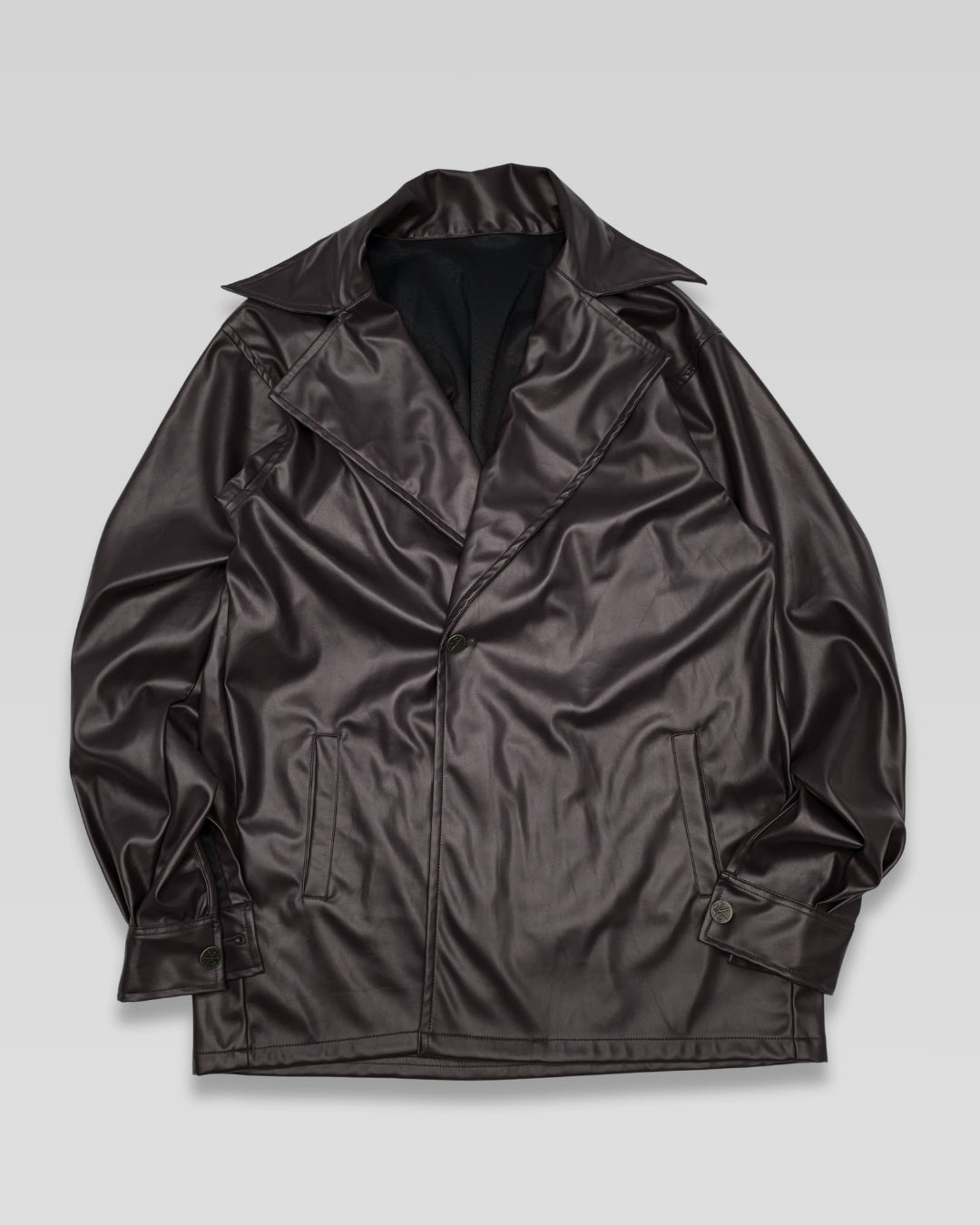 Leather Overall Jacket