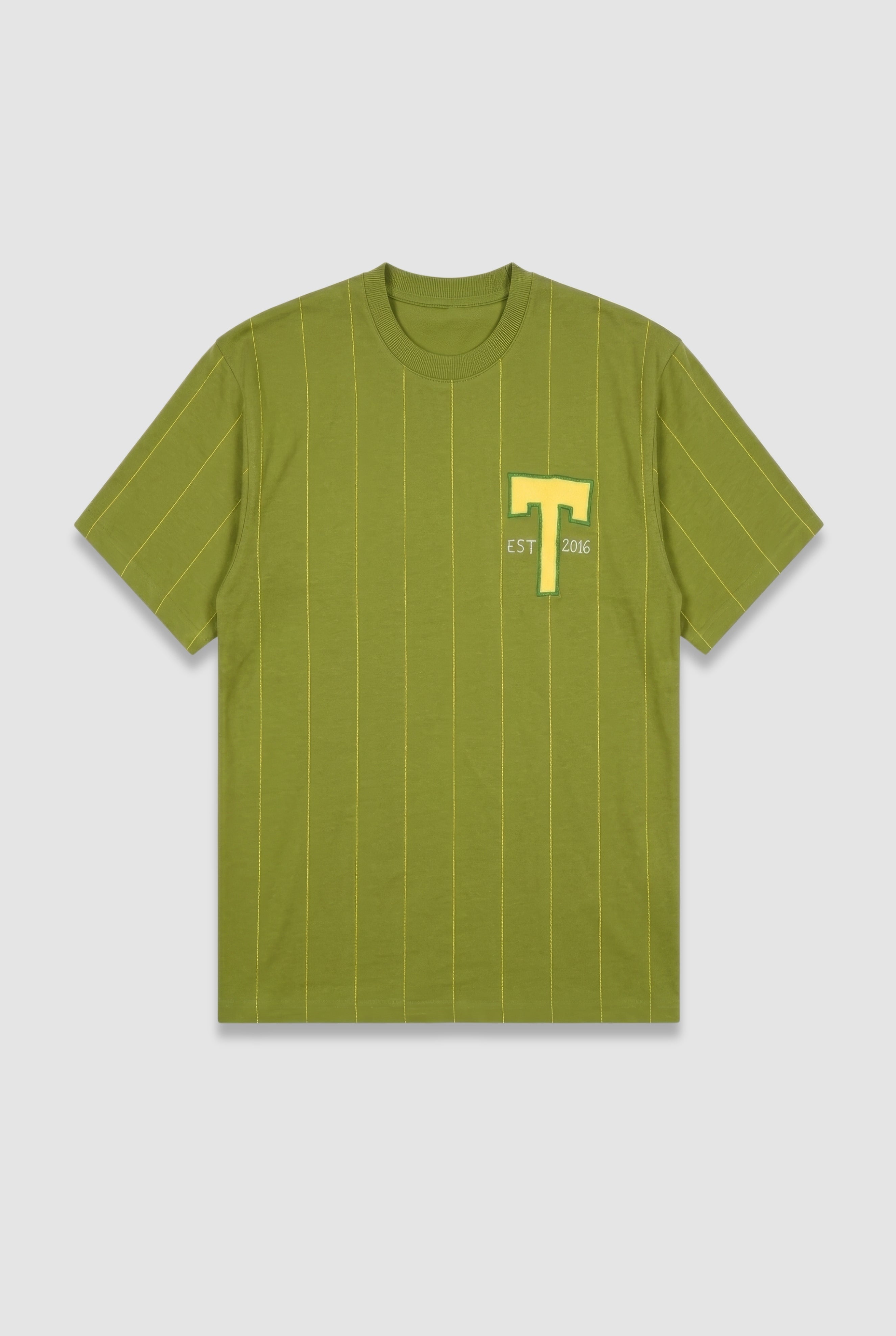 Green Stripe Jersey T-shirt