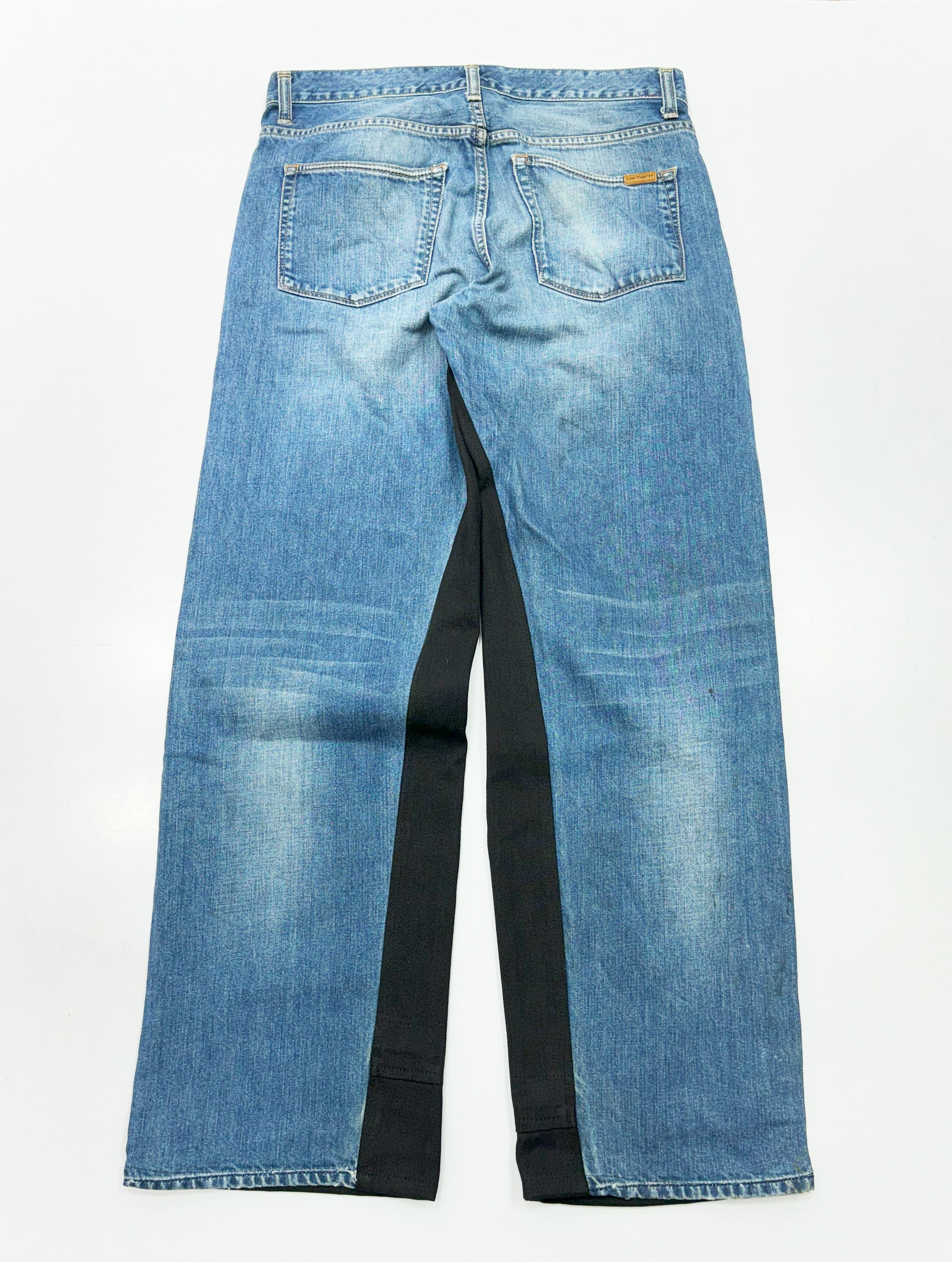 Segmented Blue Jeans