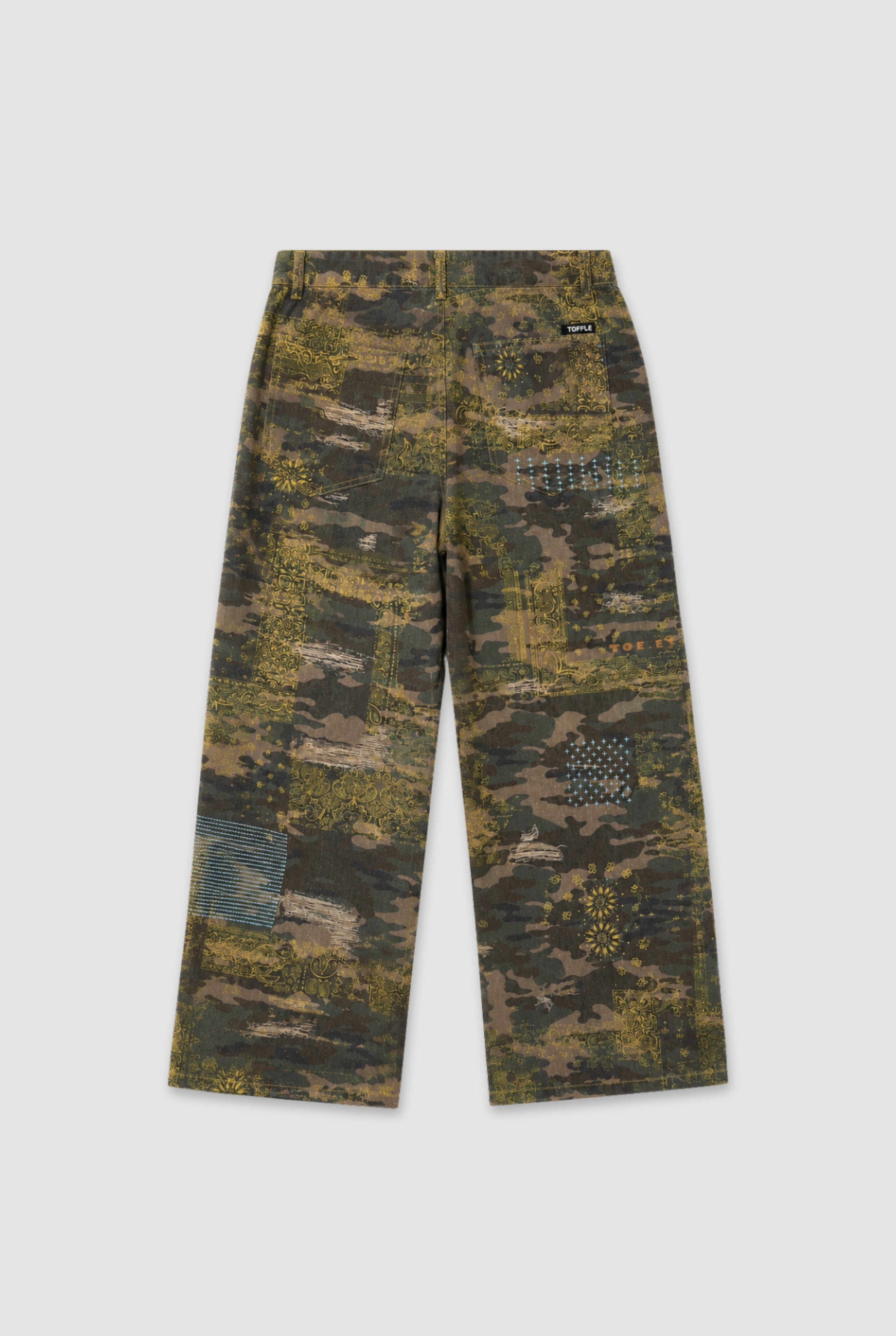Camo-Paisley Jeans