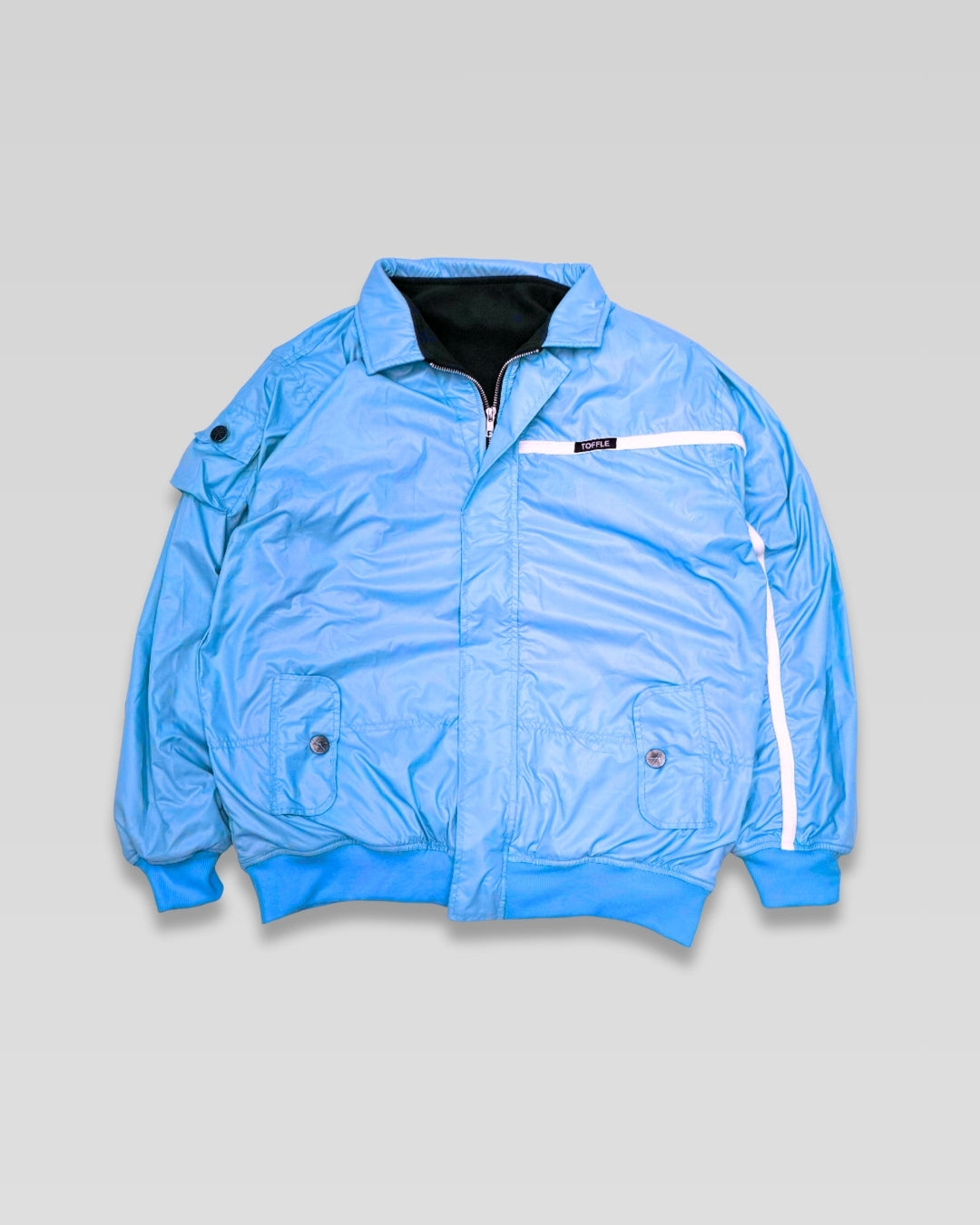 Nylon Athletic Bomber Jacket