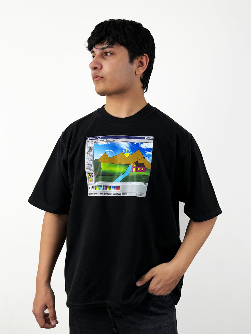 Windows BG Black T-Shirt