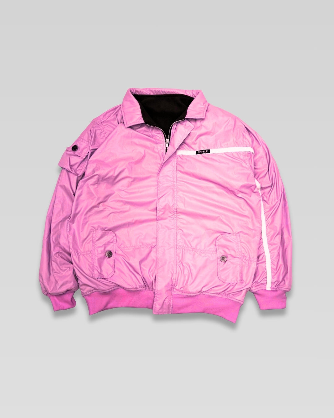 Nylon Athletic Bomber Jacket