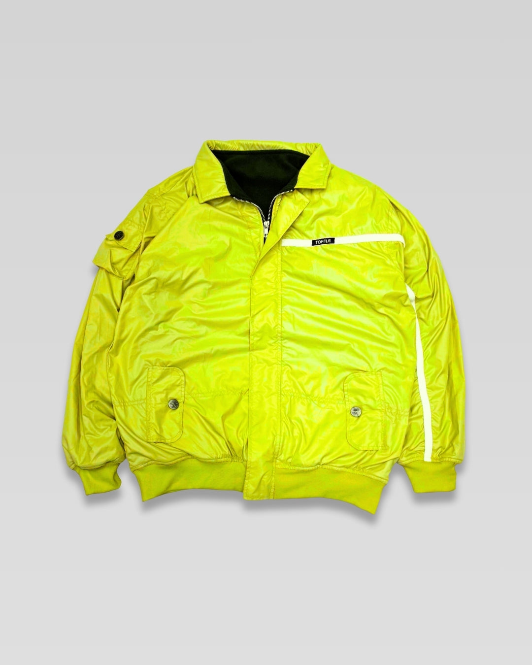 Nylon Athletic Bomber Jacket