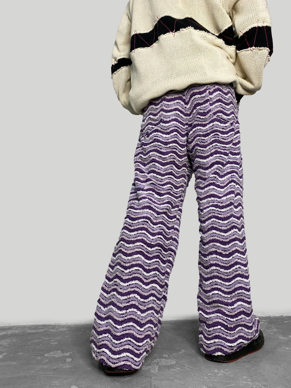 Sample Jaquard Lined Jeans