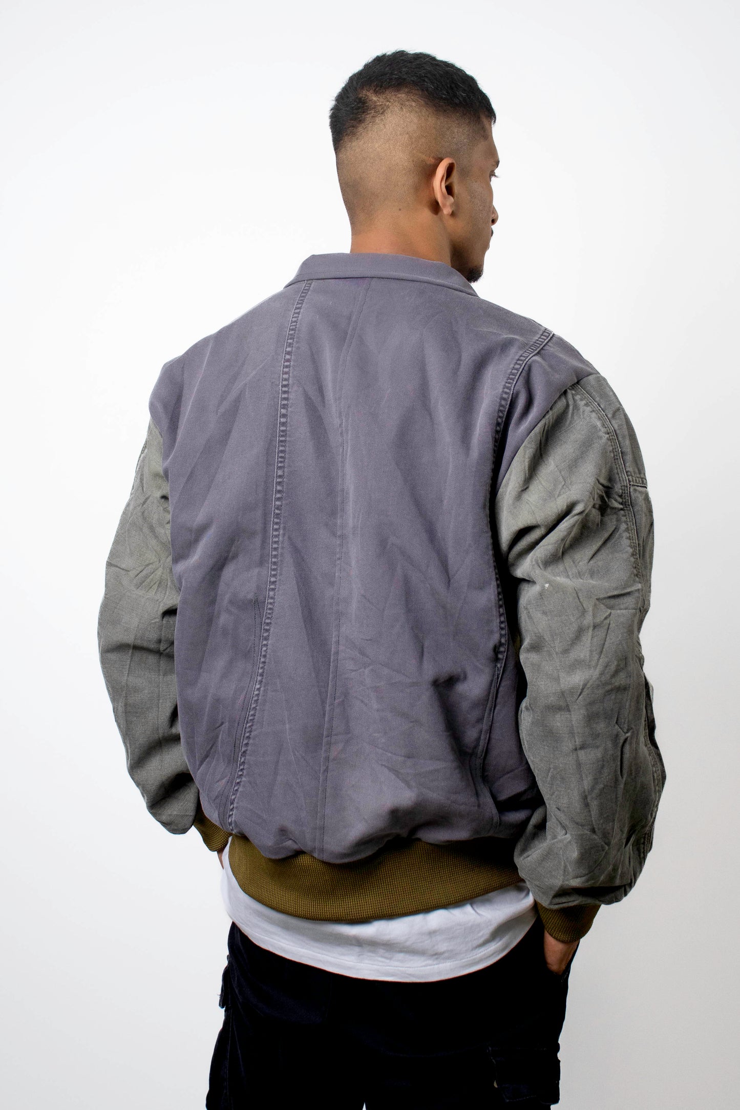 Reconstructed Olive Jacket
