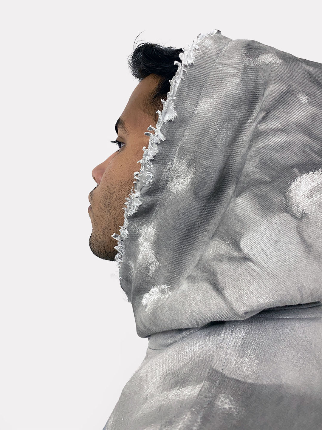 Wolf Mentality Hoodie (Charcoal/White)