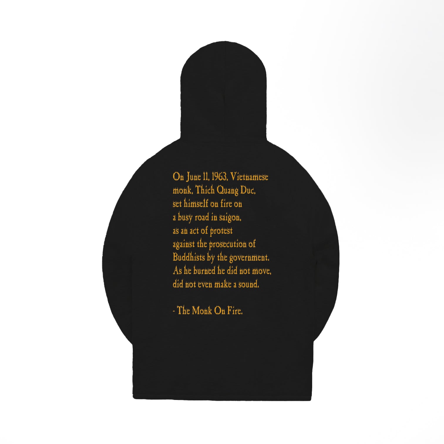 Monk on Fire Hoodie