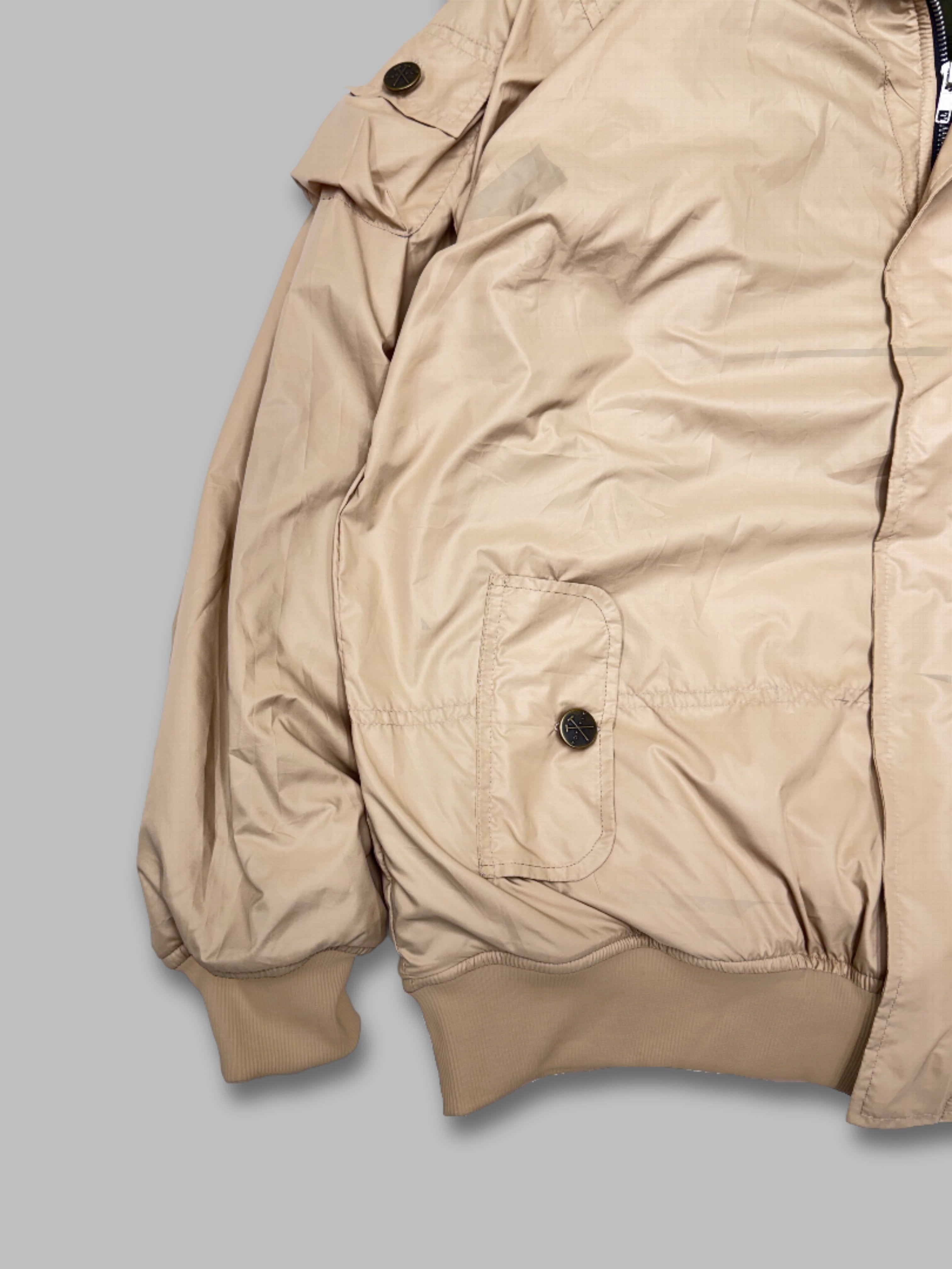 Nylon Athletic Bomber Jacket