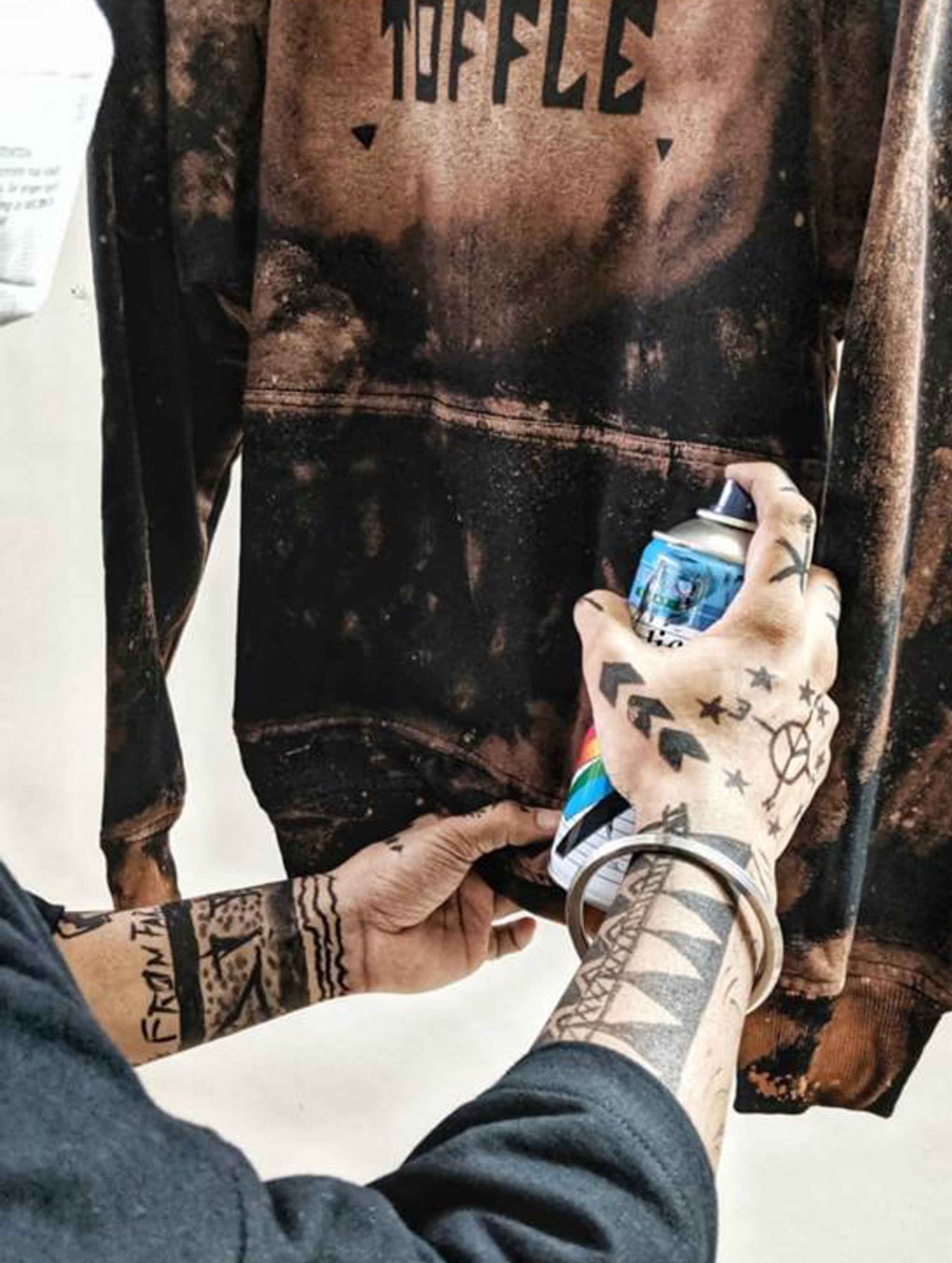 Hand Bleached OG Hoodie