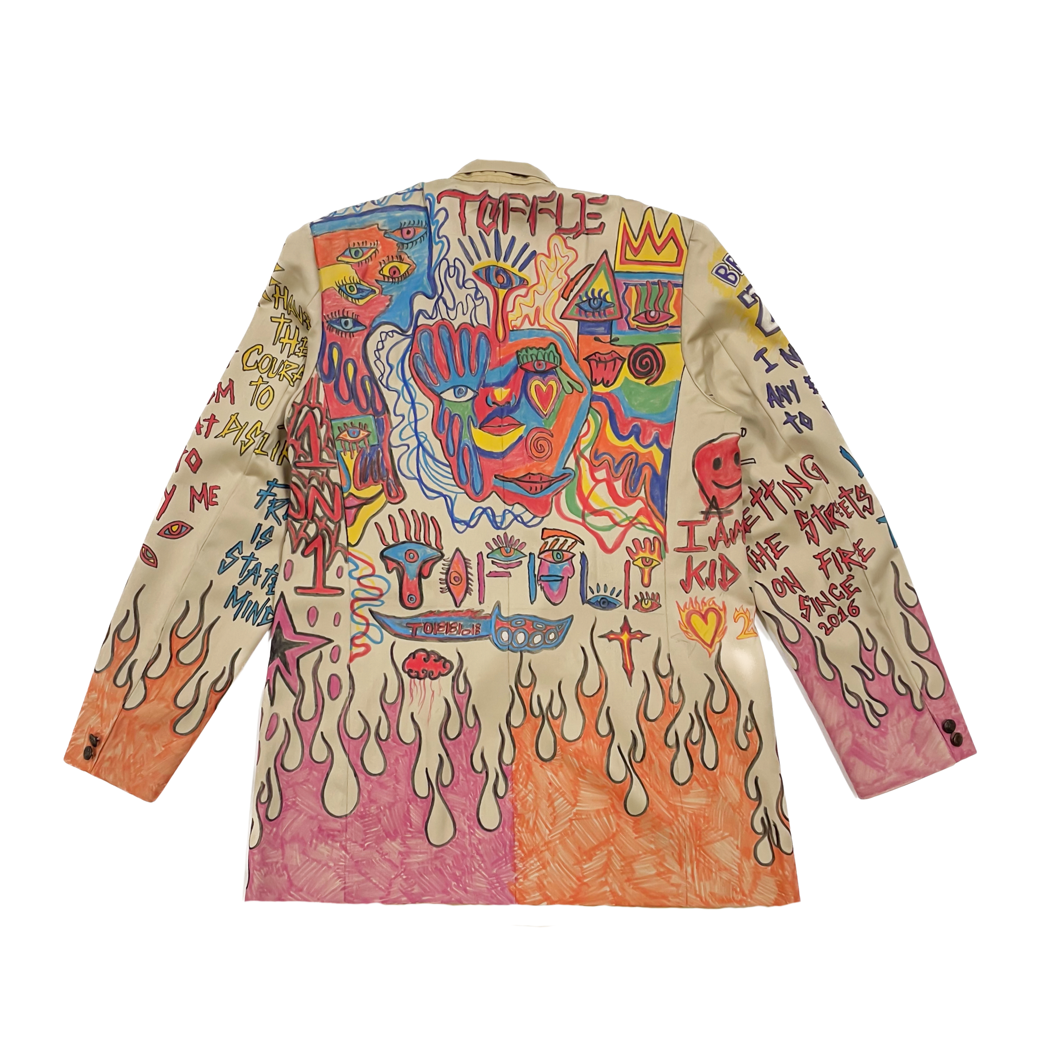 Doodle Artwork Blazer