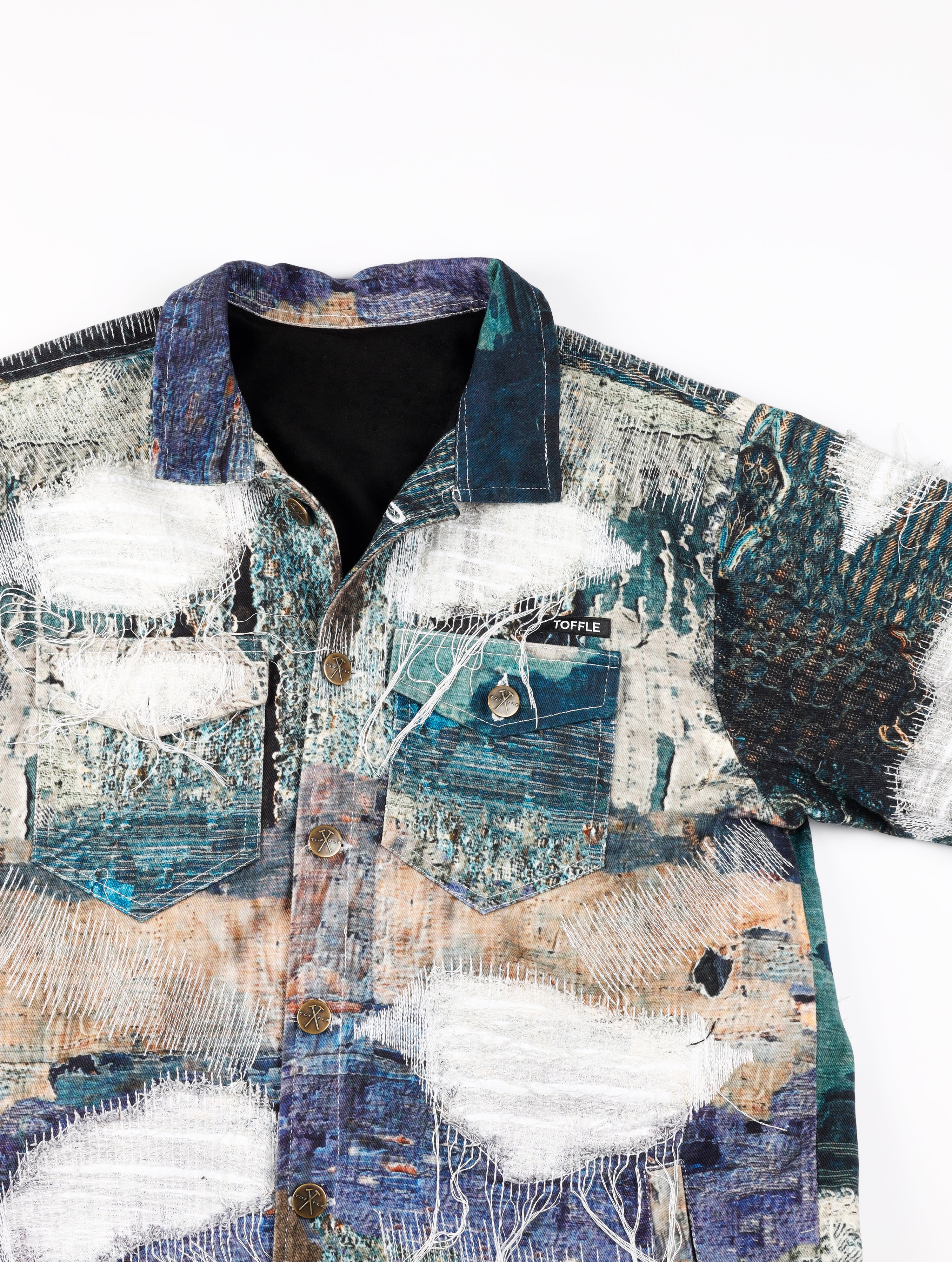 Distressed Sashiko Jacket