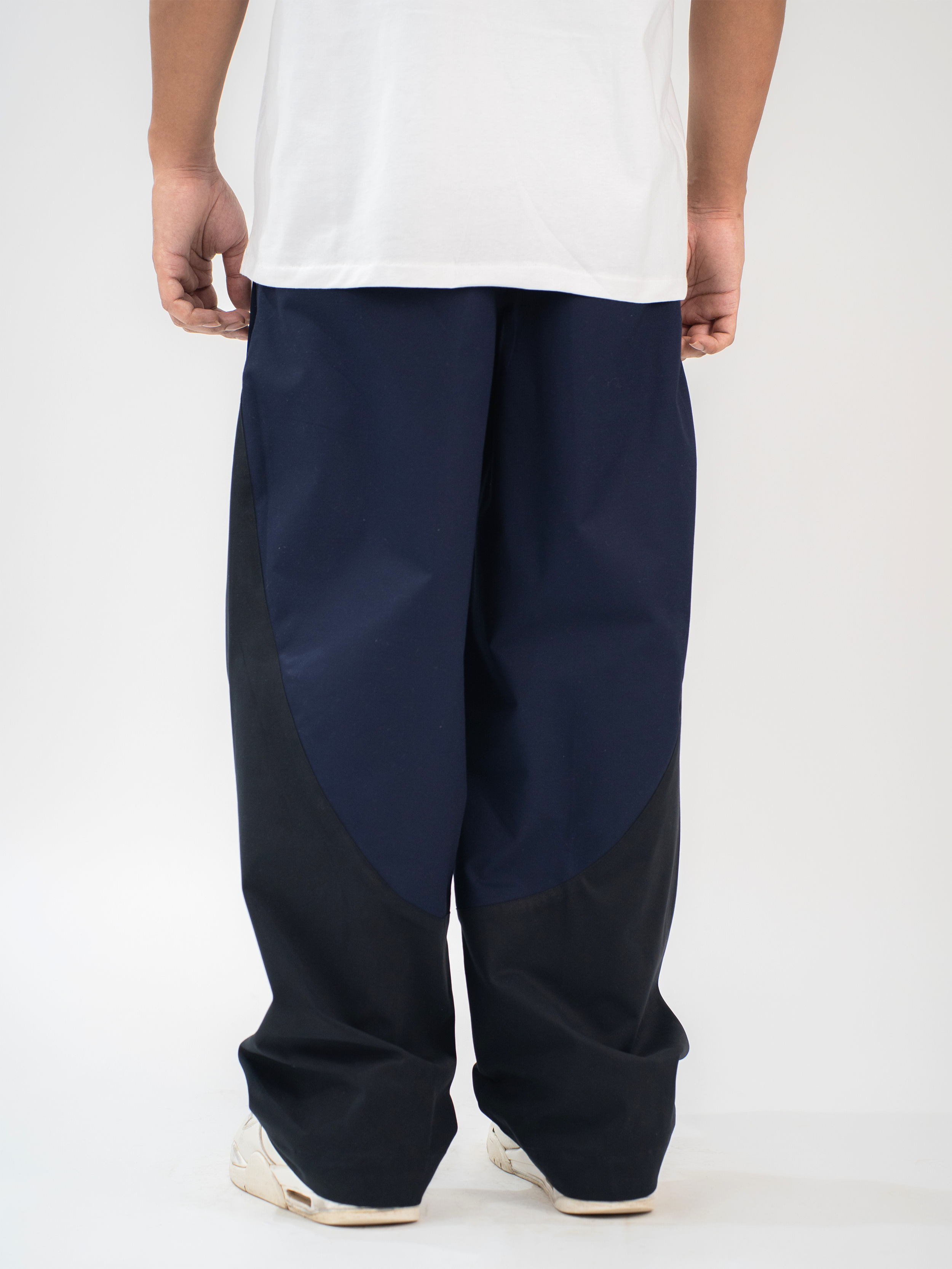 Indigo Curve Cut Pants