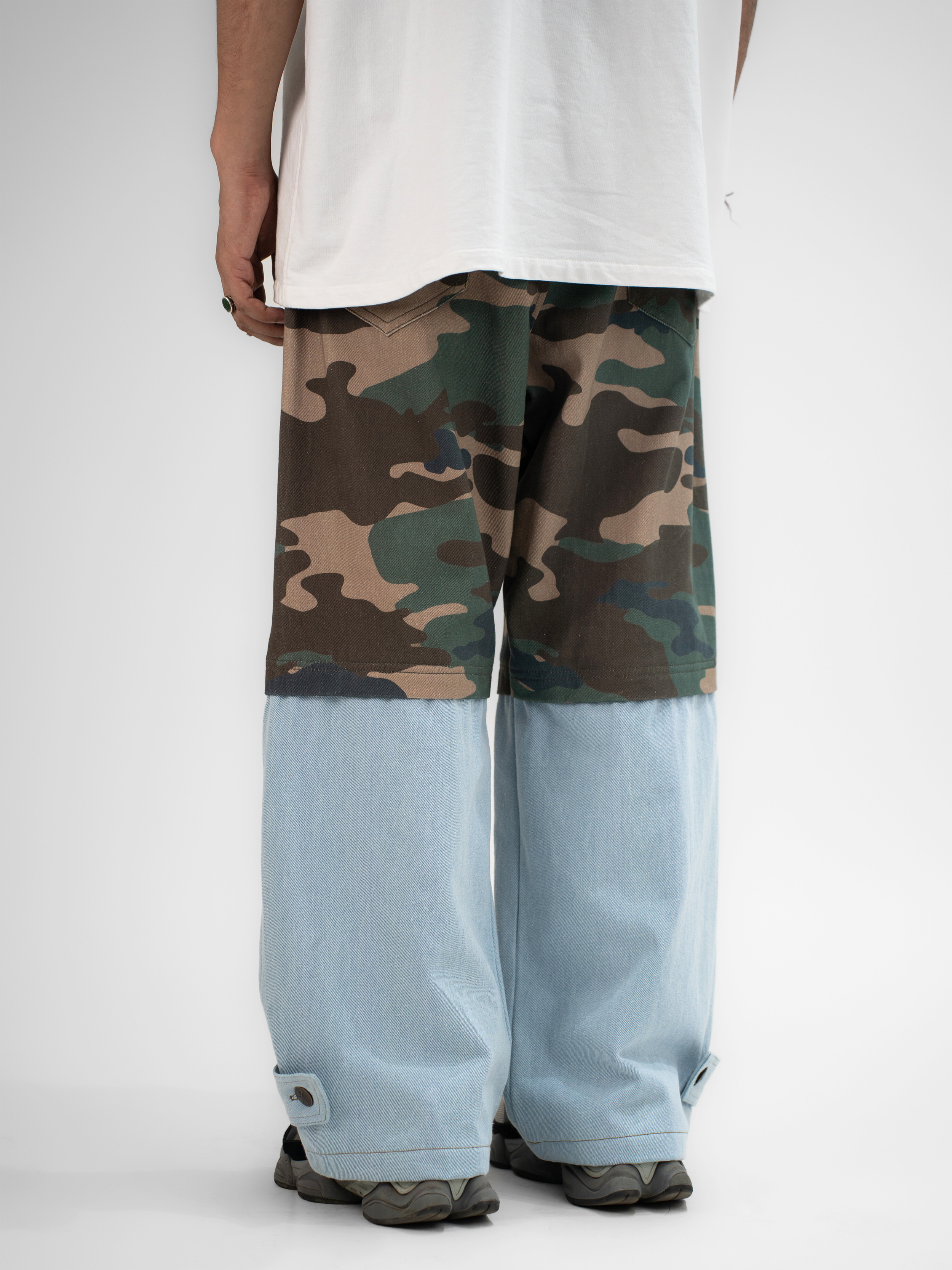 Camo Denim Segment Jeans