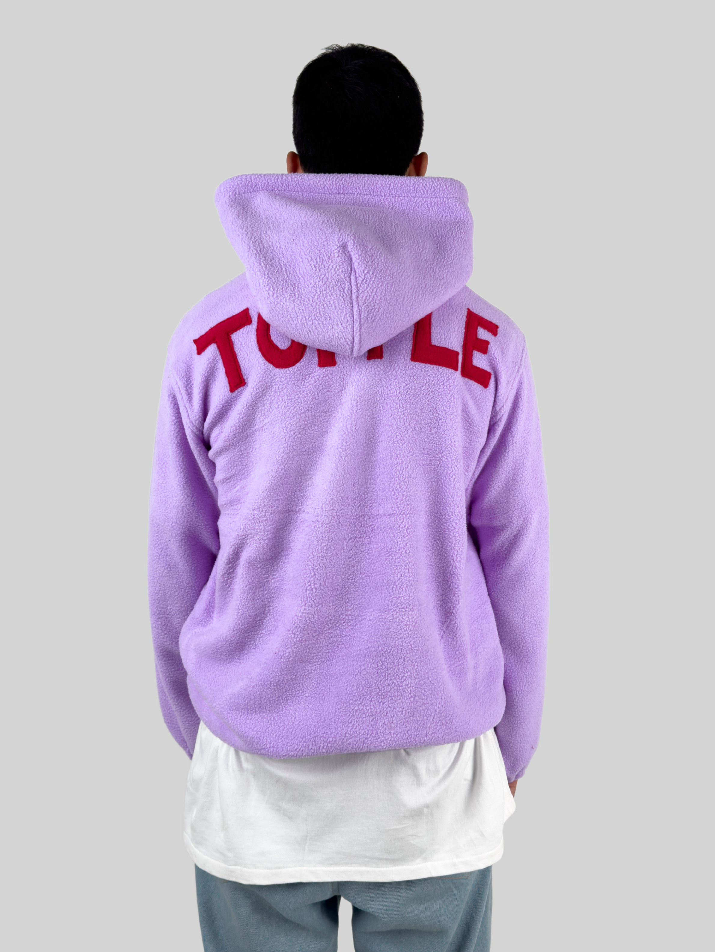 Lavender Polar Fleece Hoodie