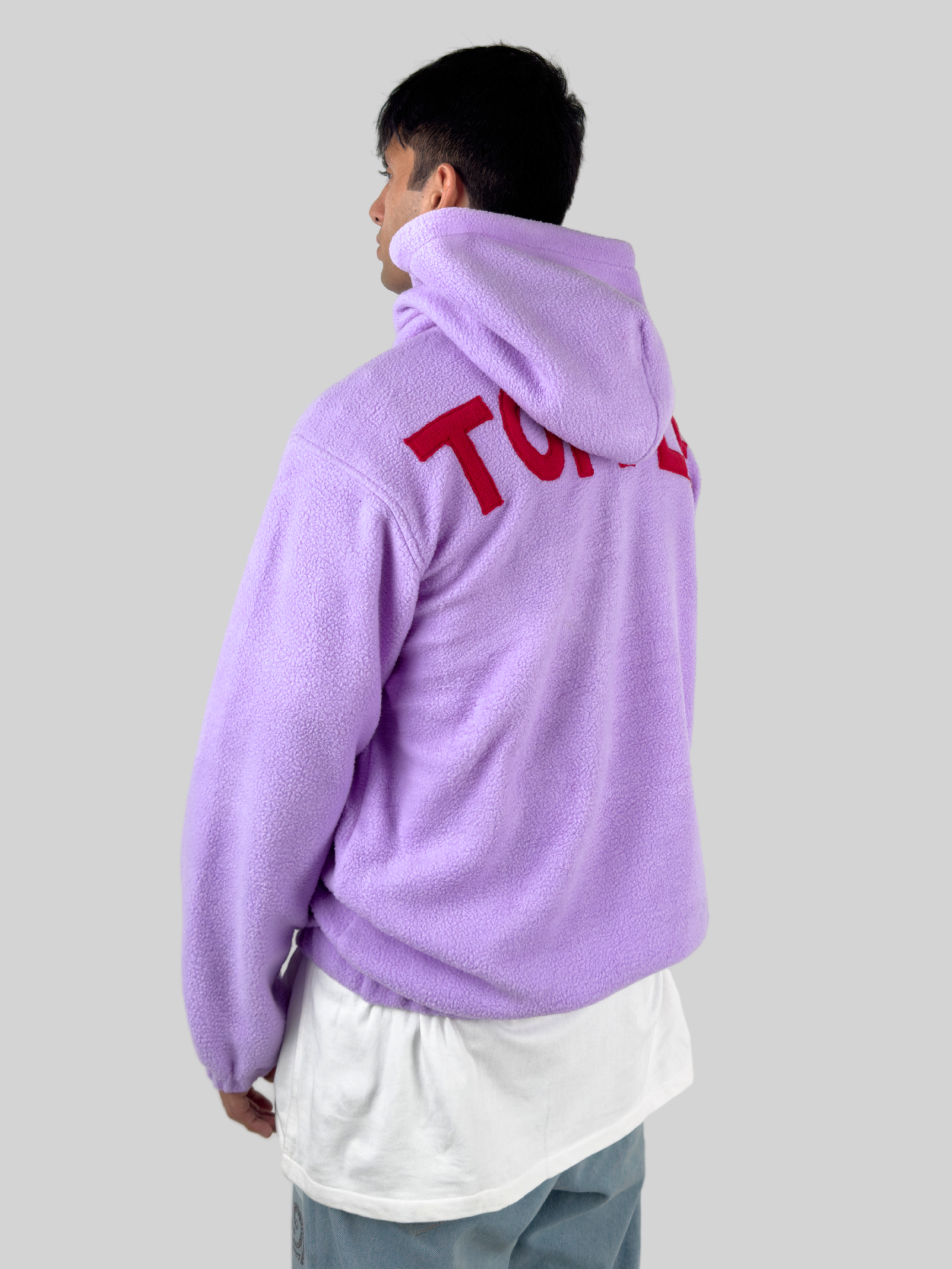 Lavender Polar Fleece Hoodie