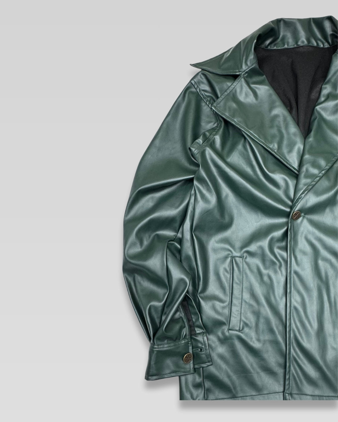 Leather Overall Jacket