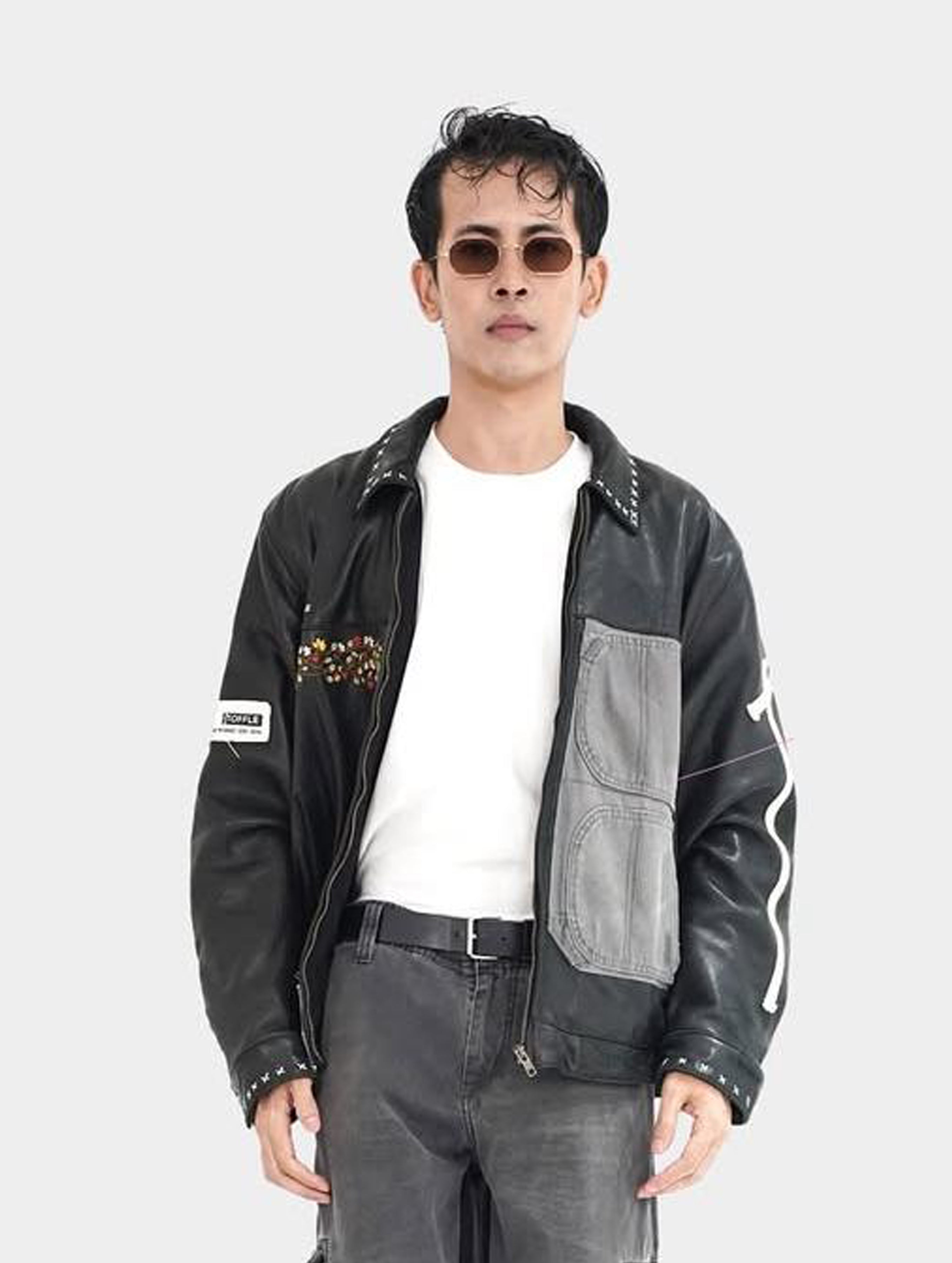 Blossom Leather Jacket