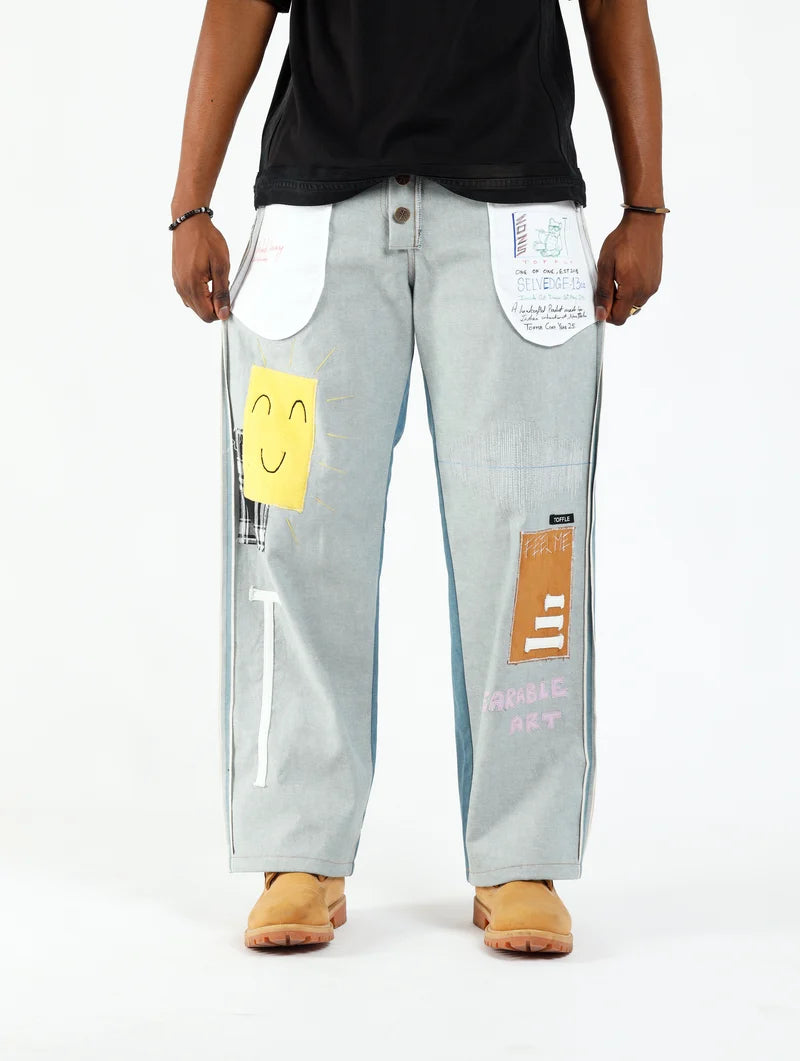 Sample Inside-Out Jeans
