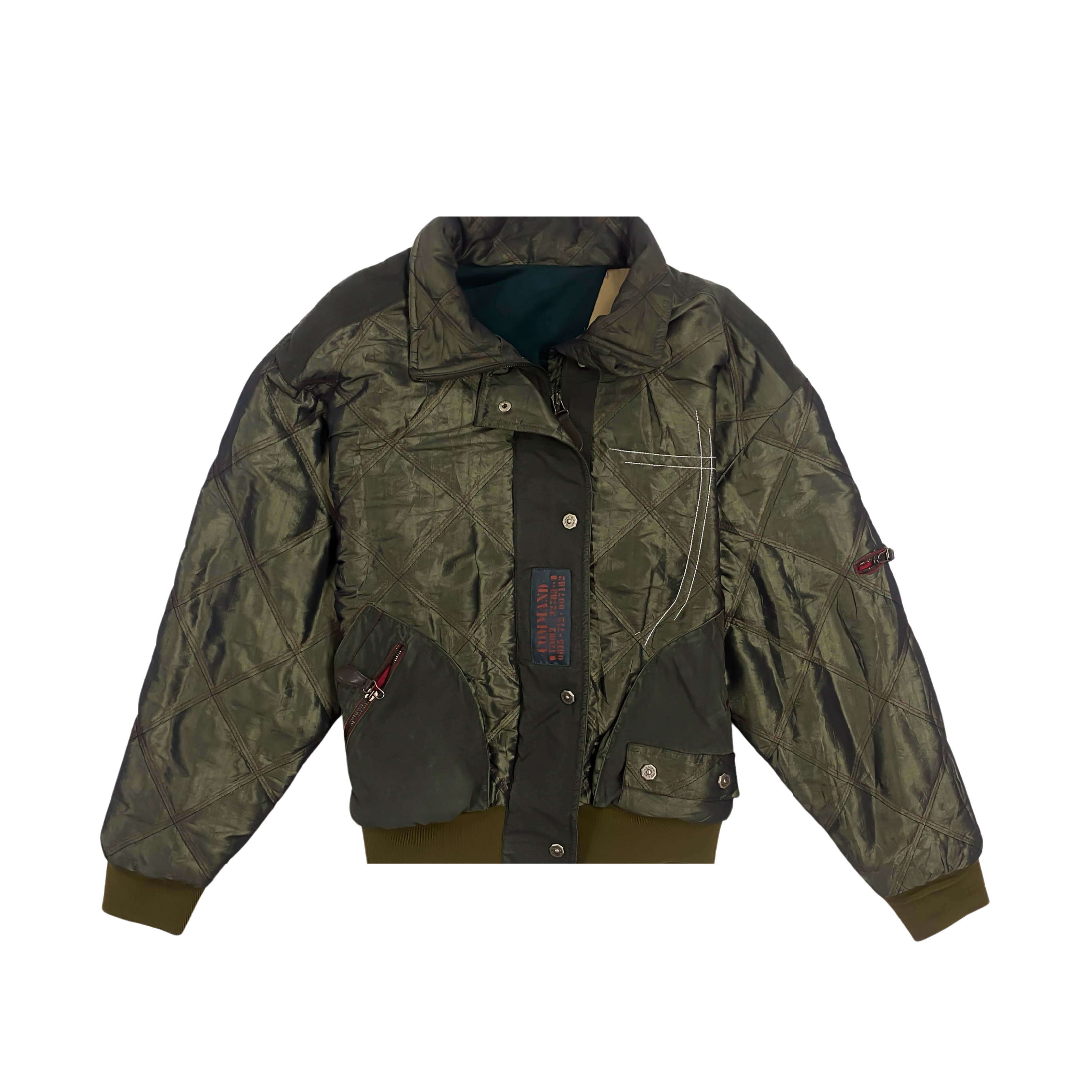 Olive Bomber Jacket