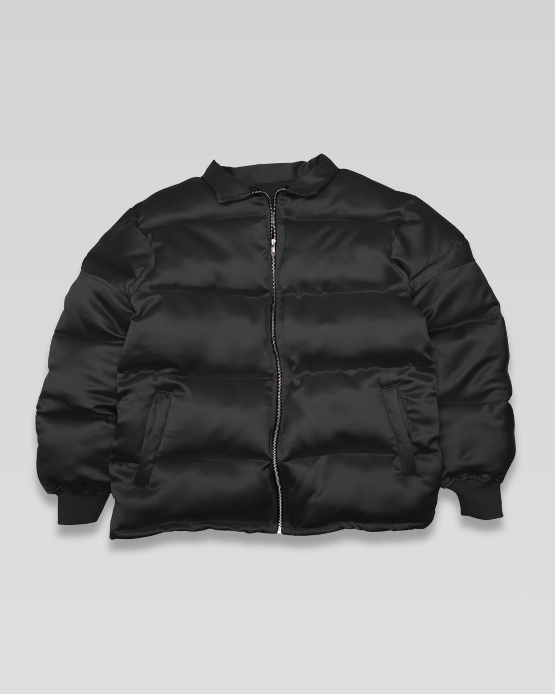Satin Puffer Jacket