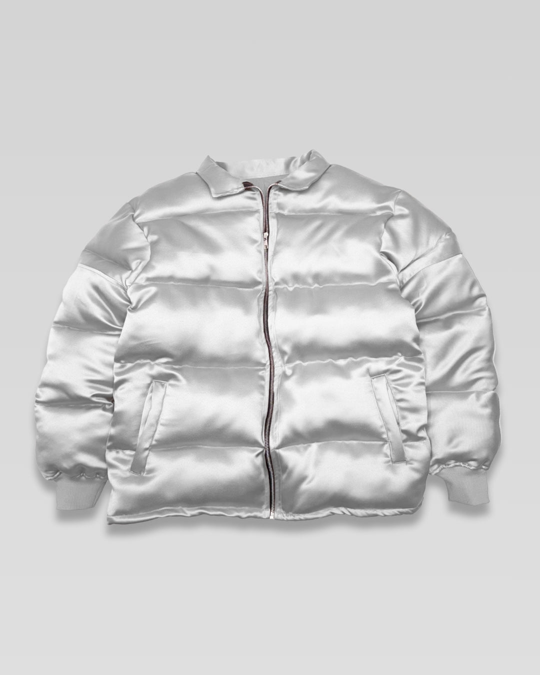 Satin Puffer Jacket
