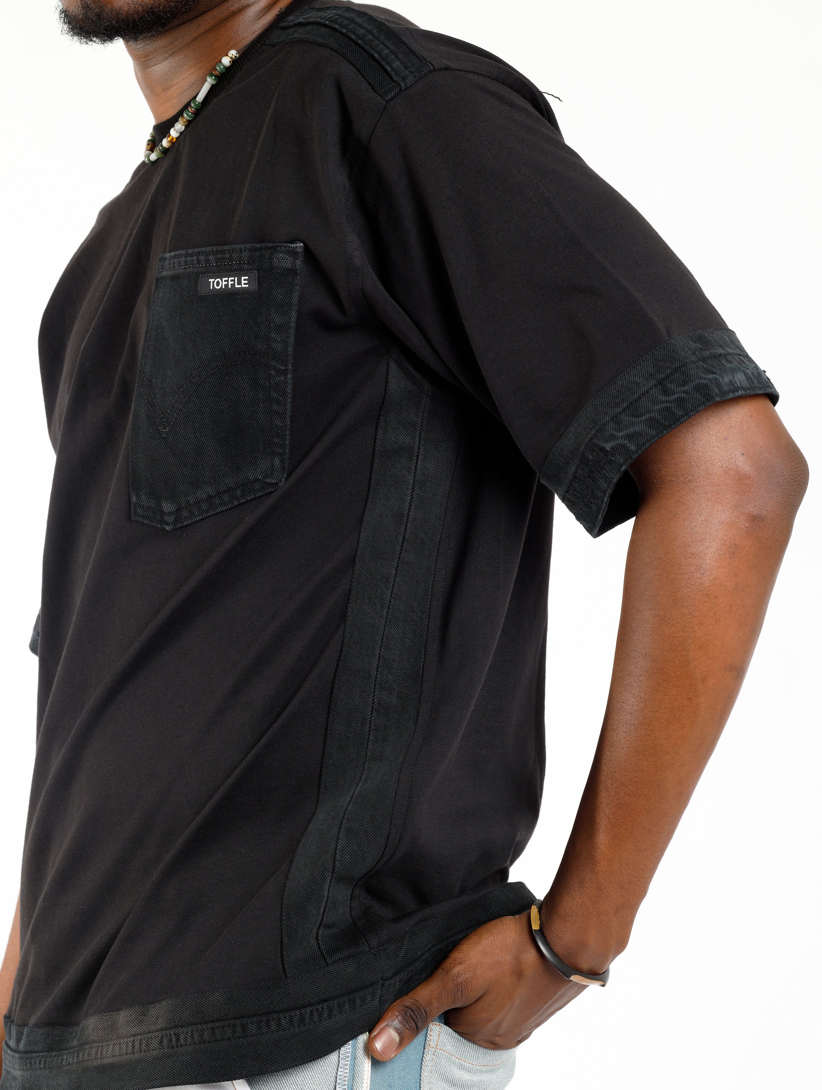 Black Denim T-shirt