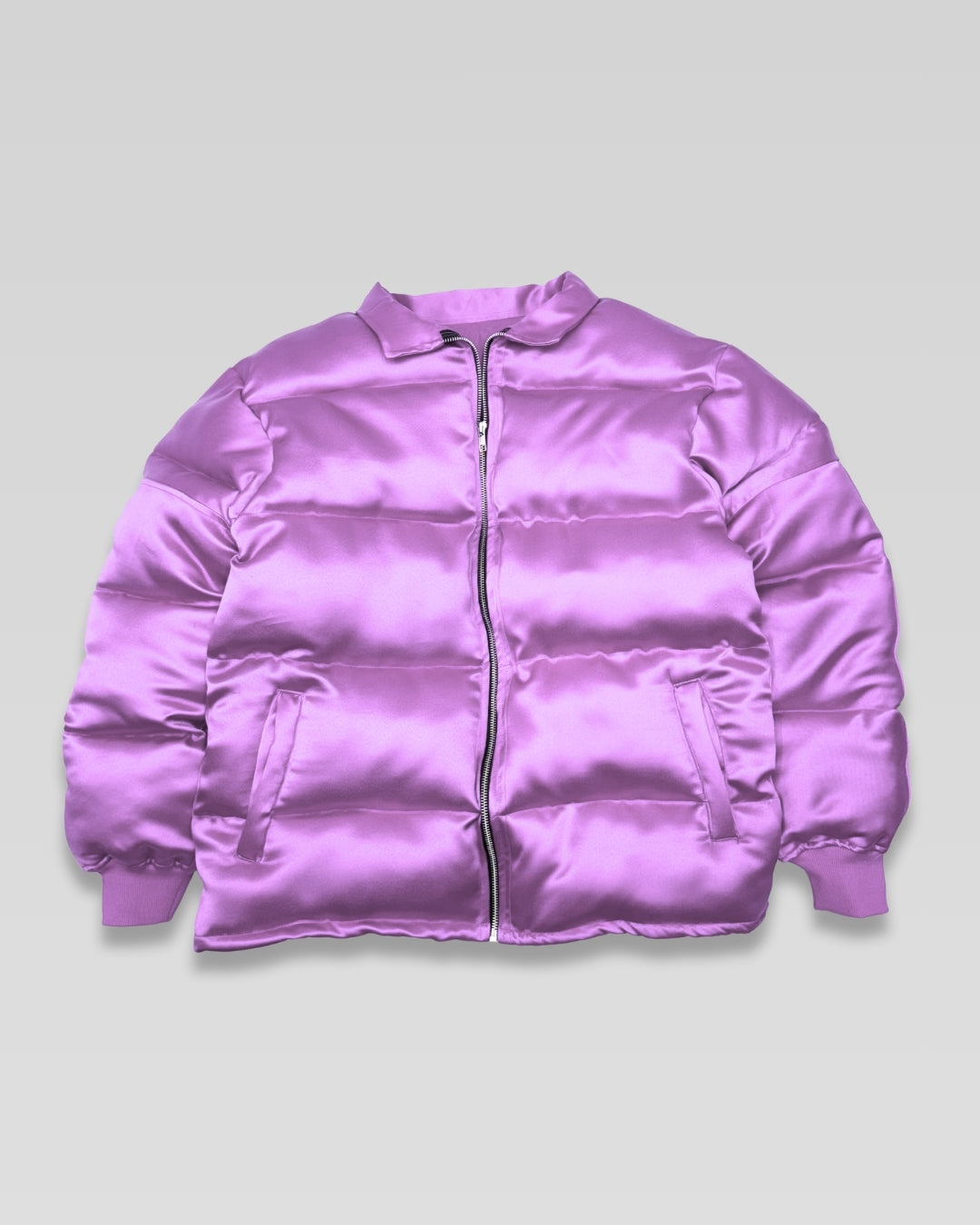 Satin Puffer Jacket