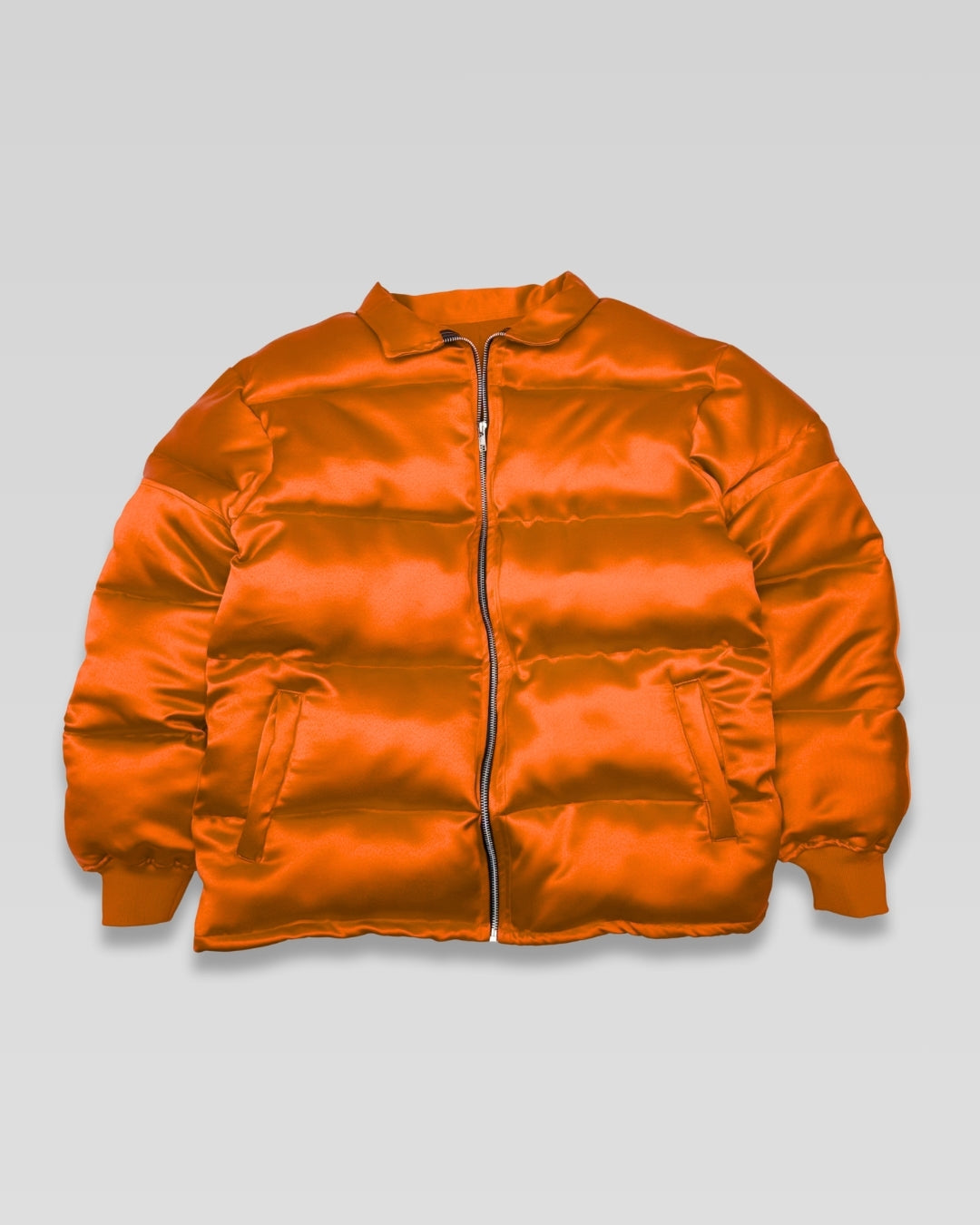 Satin Puffer Jacket