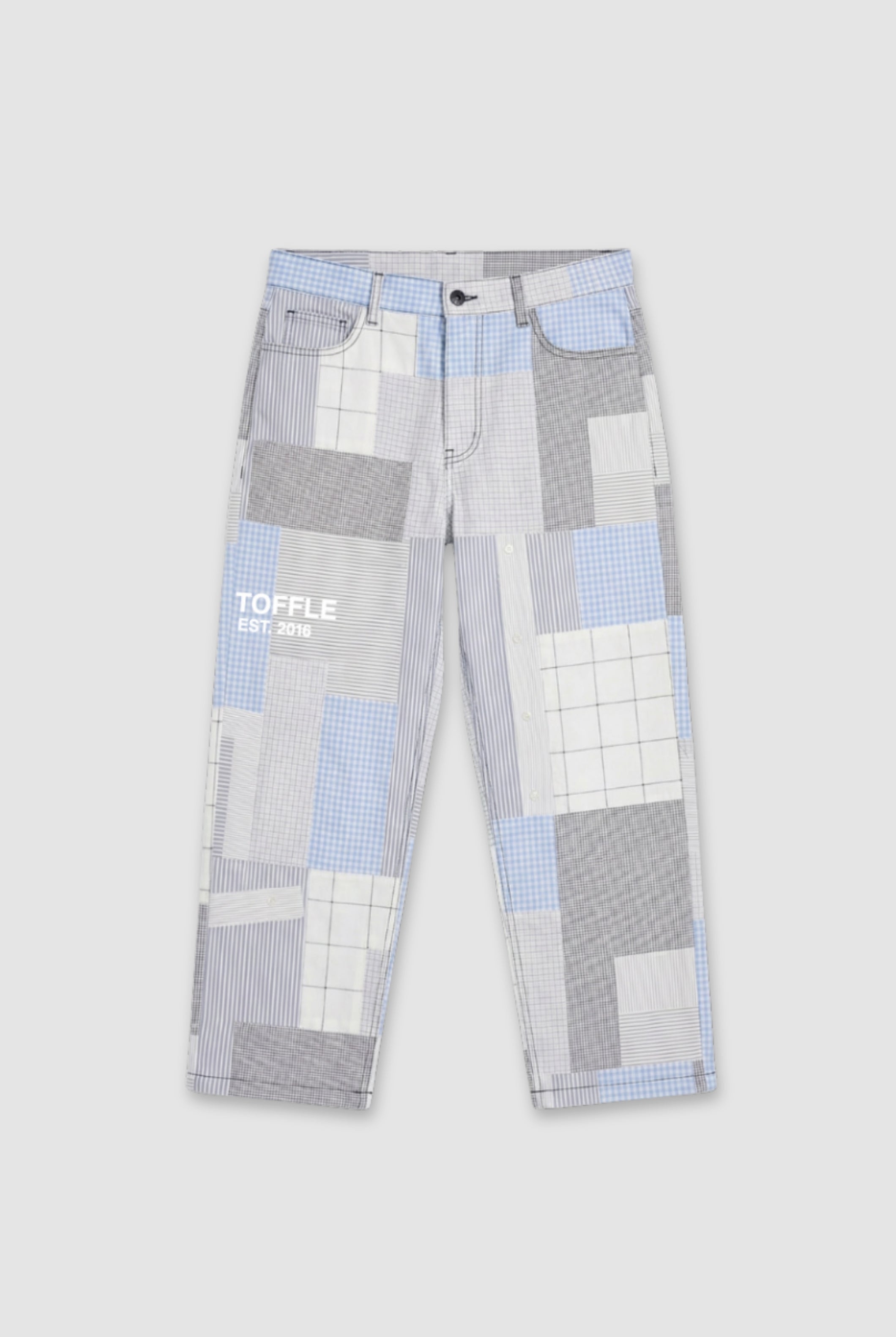 Checkered Jeans