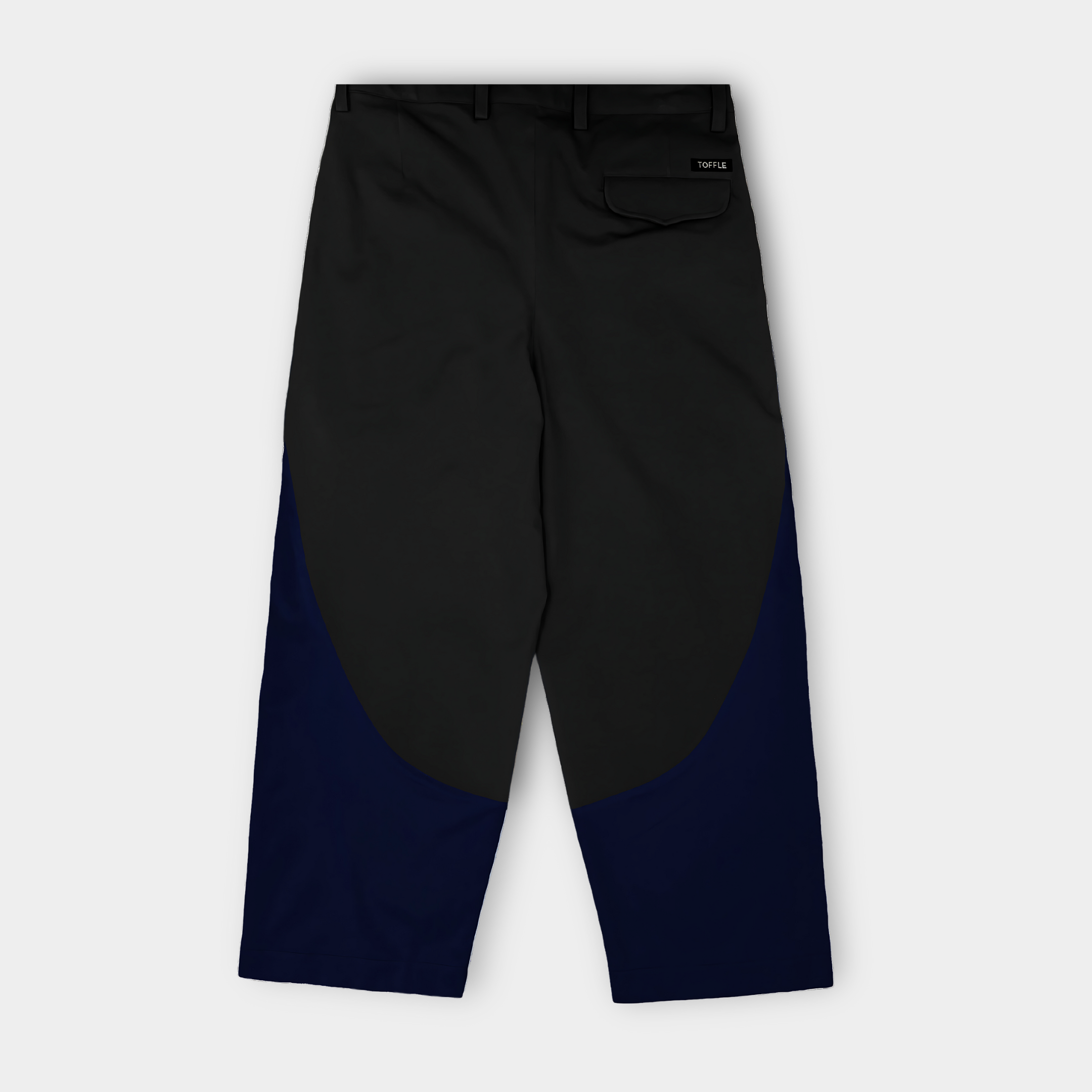 Indigo Curve Cut Pants