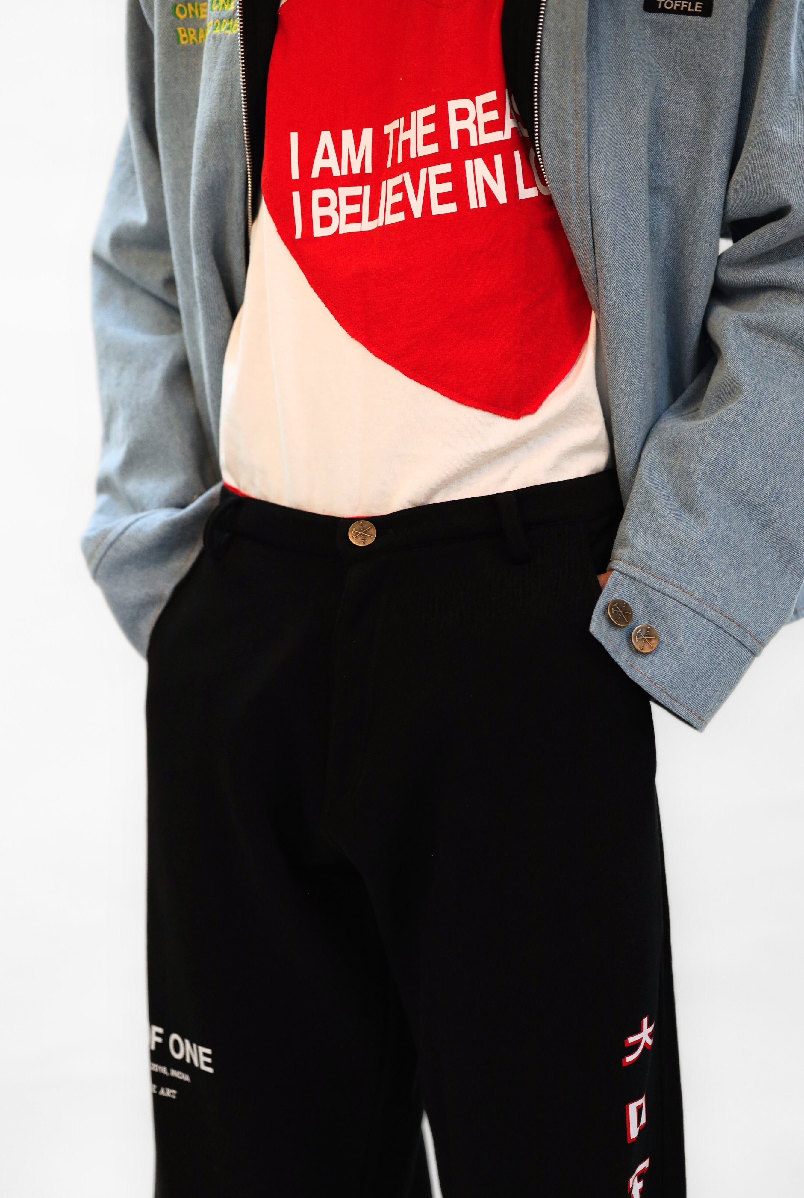 Hybrid Denim Style Joggers