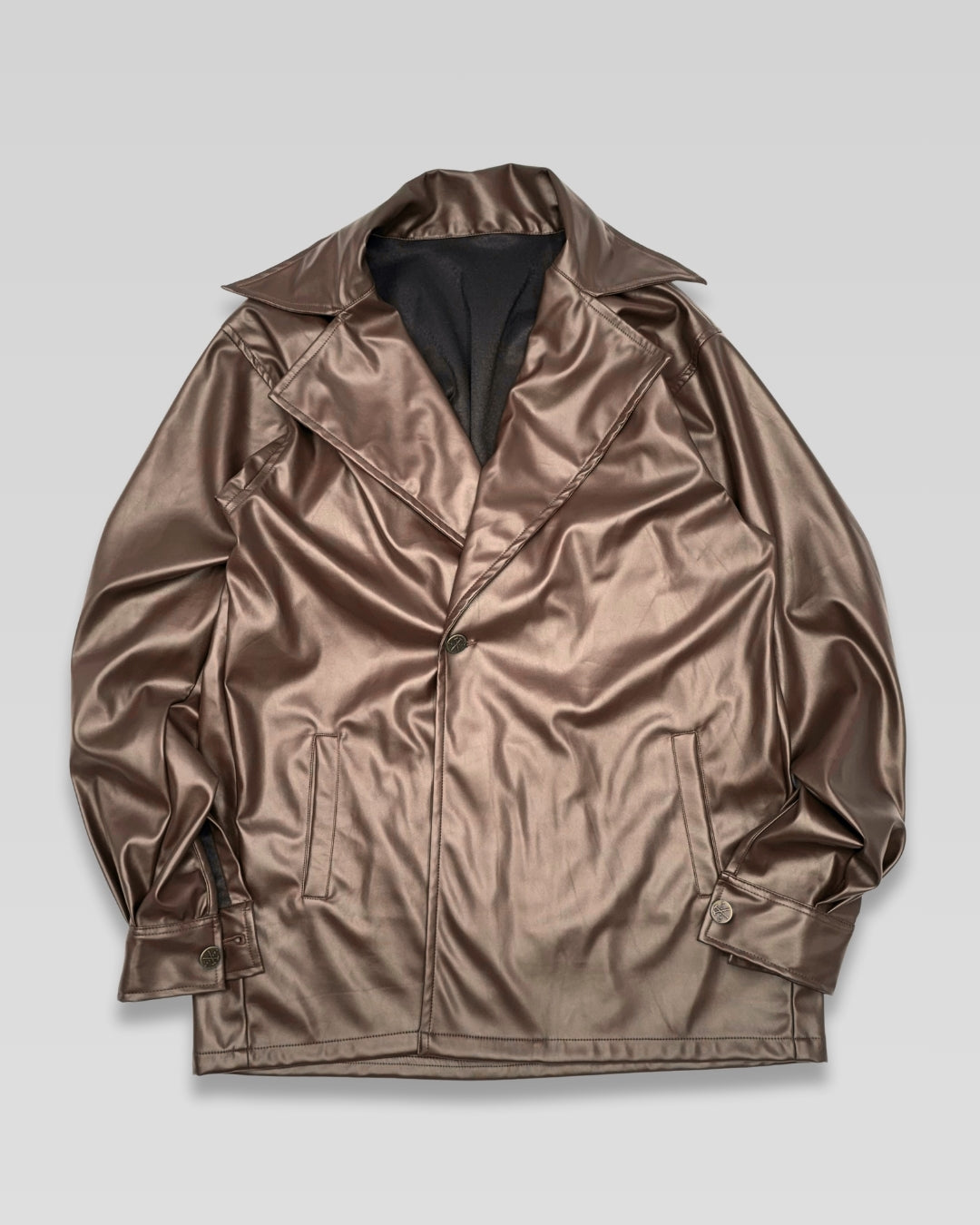 Leather Overall Jacket