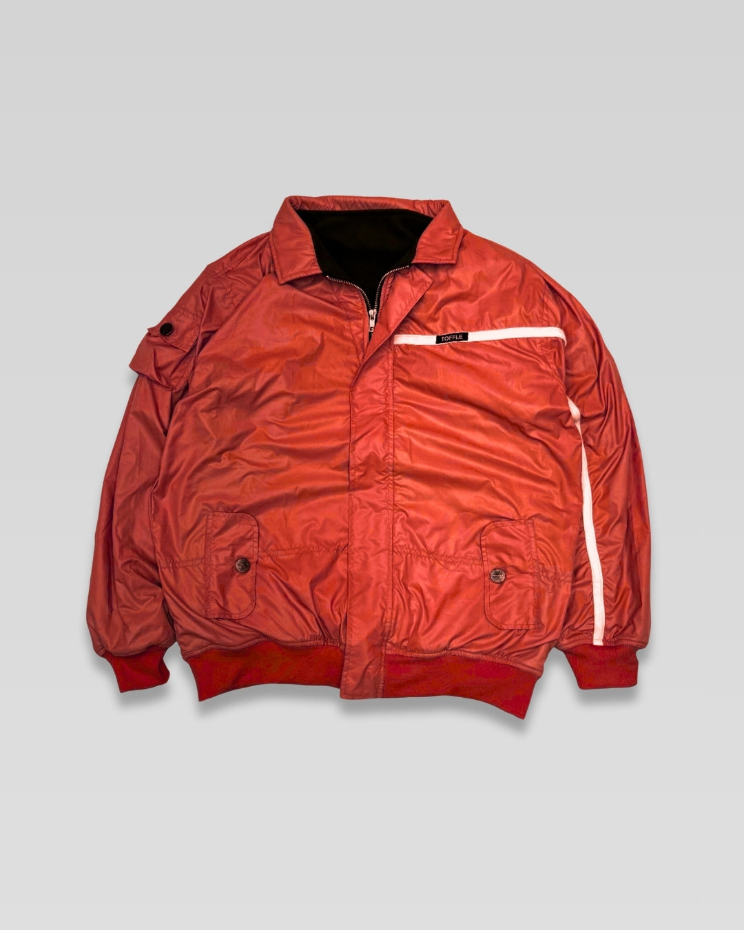 Nylon Athletic Bomber Jacket