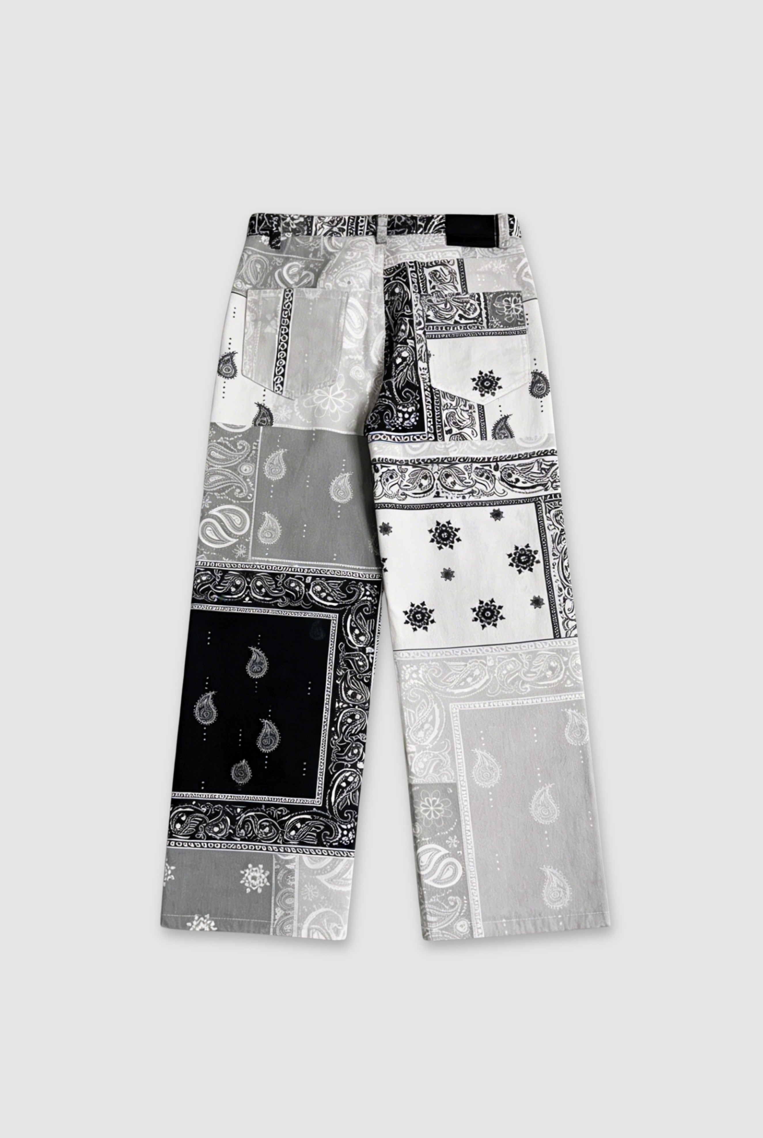 Paisley Black Jeans