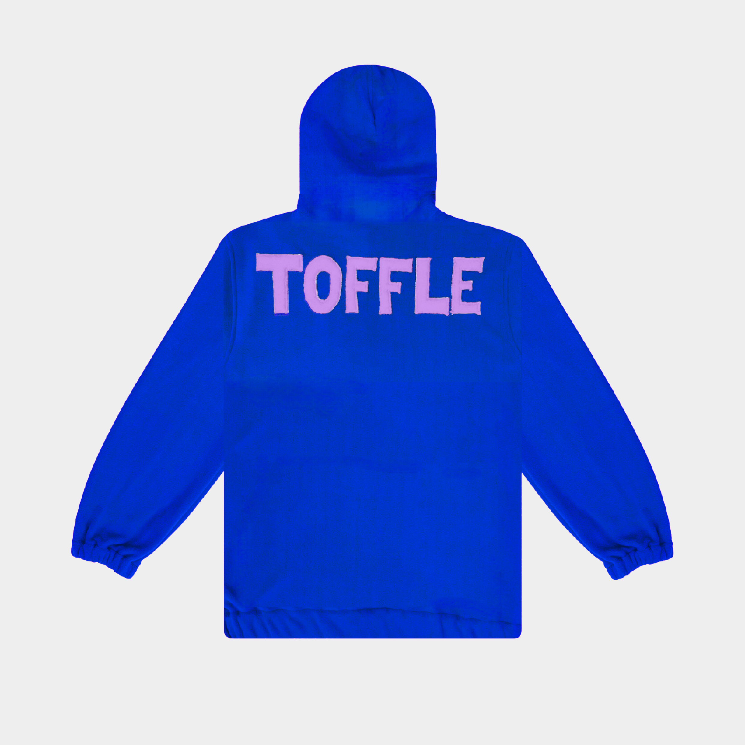 Dark Blue Polar Fleece Hoodie