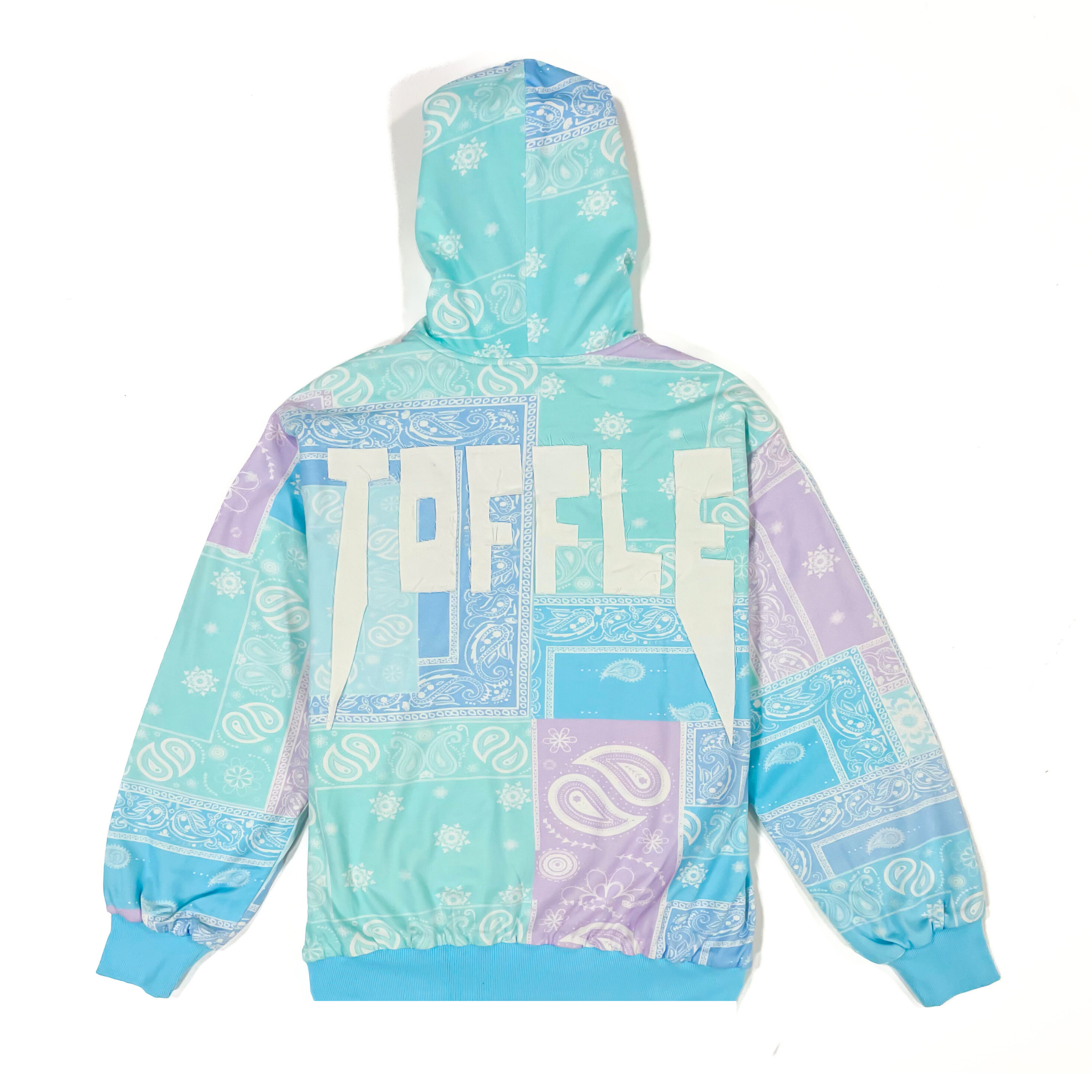 Paisley Blue Hoodie